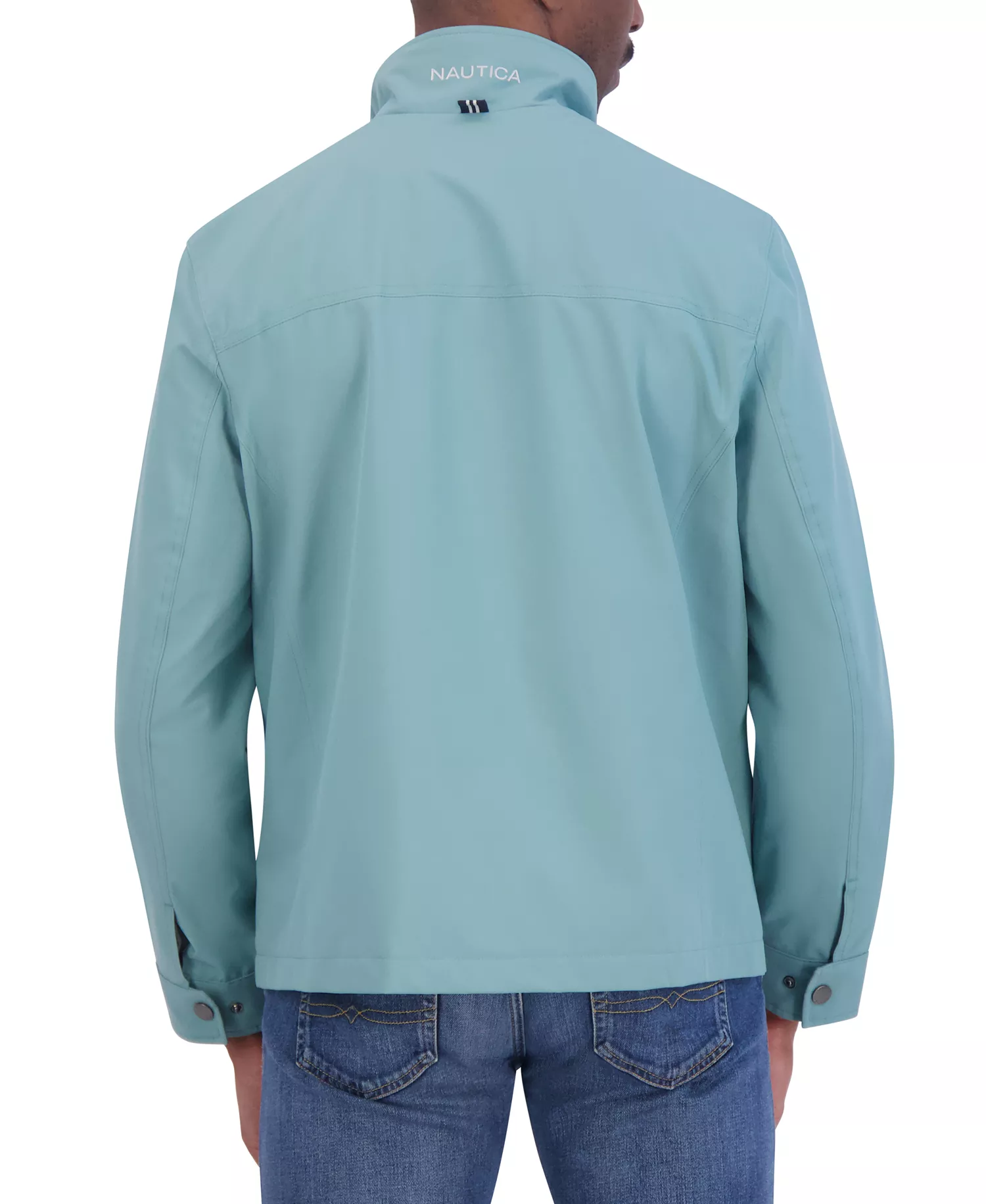 Men's Stretch Performance Windbreaker and Rain Jacket - Arctic - 2XL