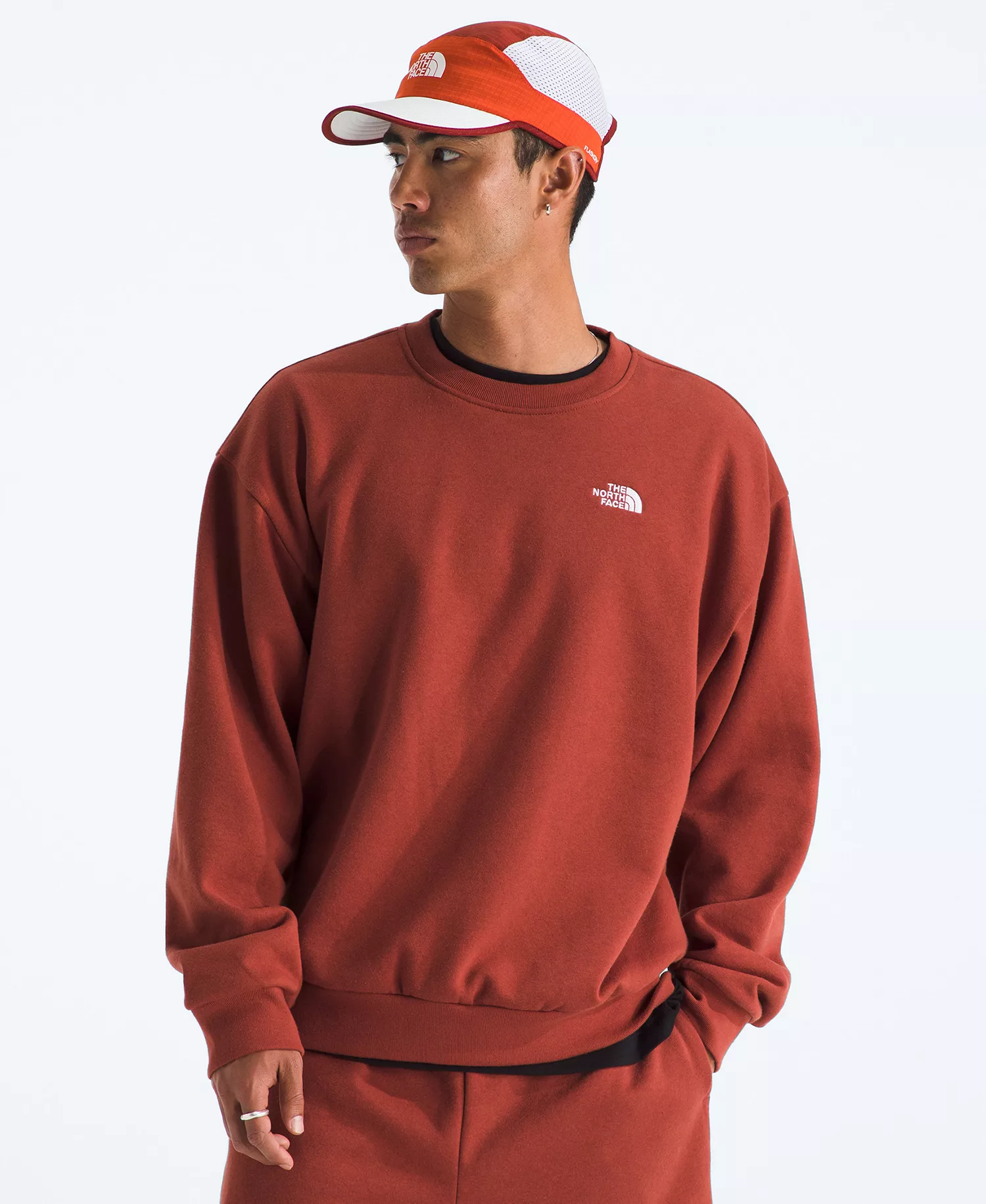 Men's Evolution Simple Dome Oversized Sweatshirt - Iron Clay - 2XL
