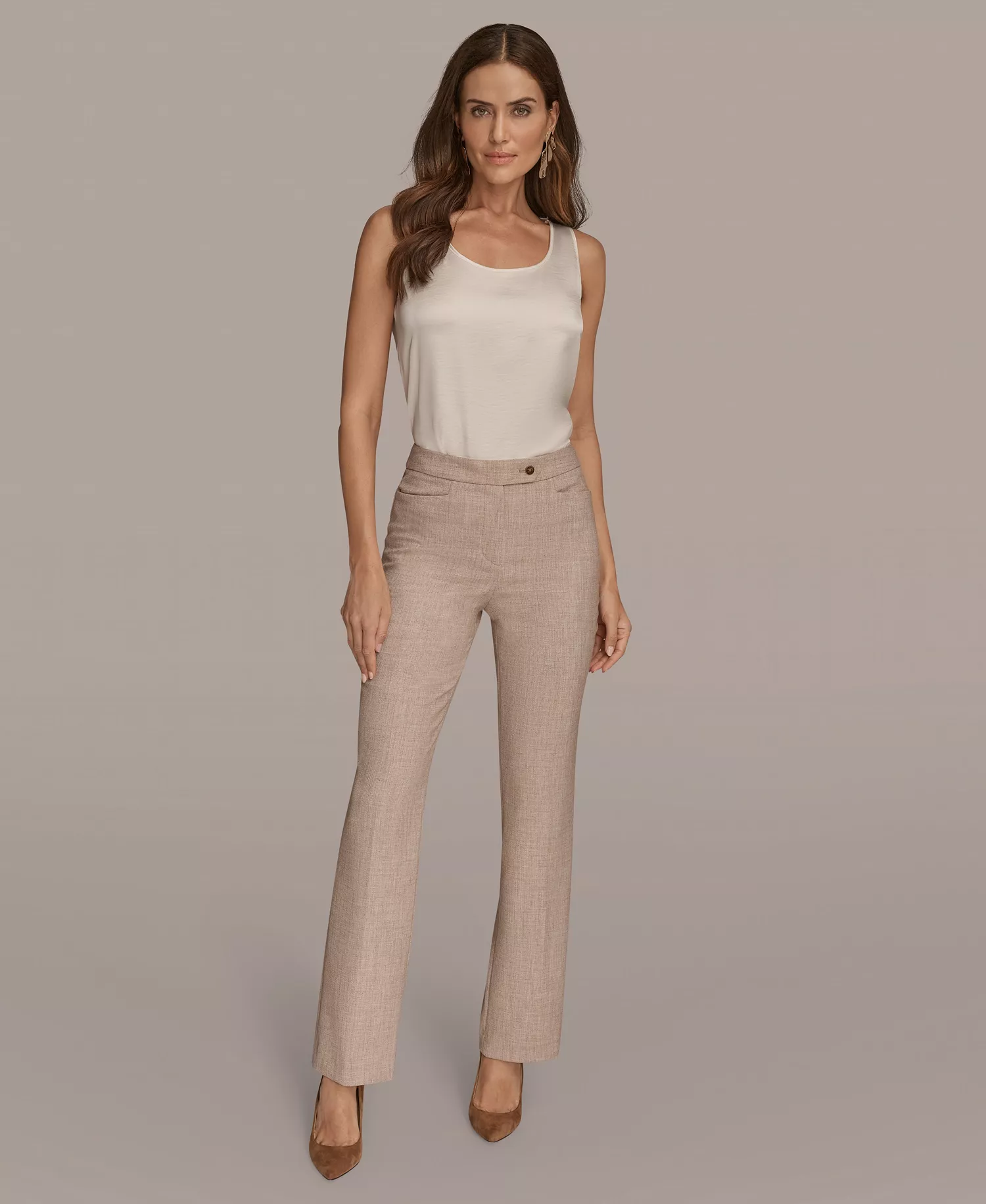 Women's Petite Straight Leg Pants - Nolita Multi - 14P