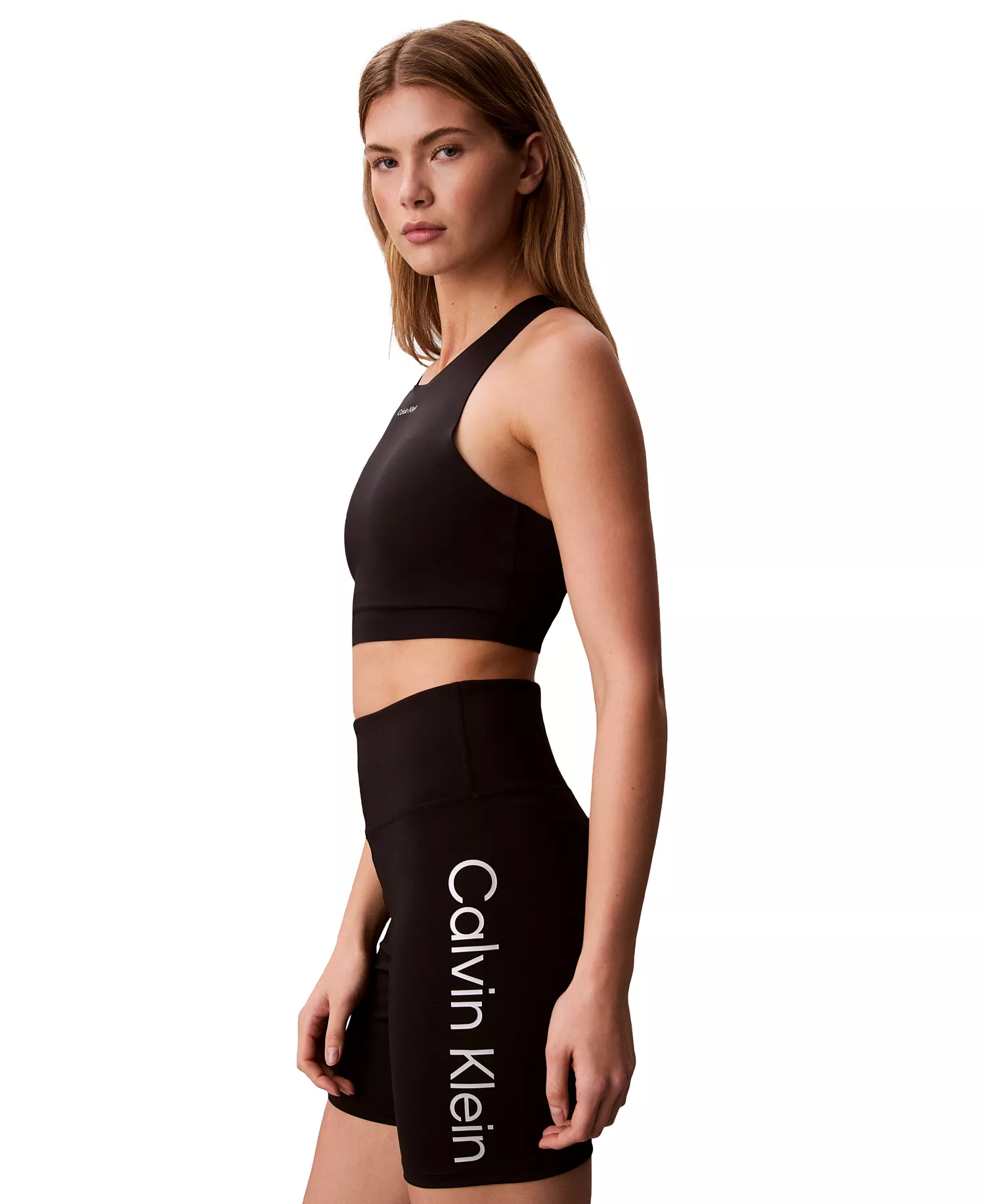 Women's Icon Sport Longline Bra - Black - 2XL