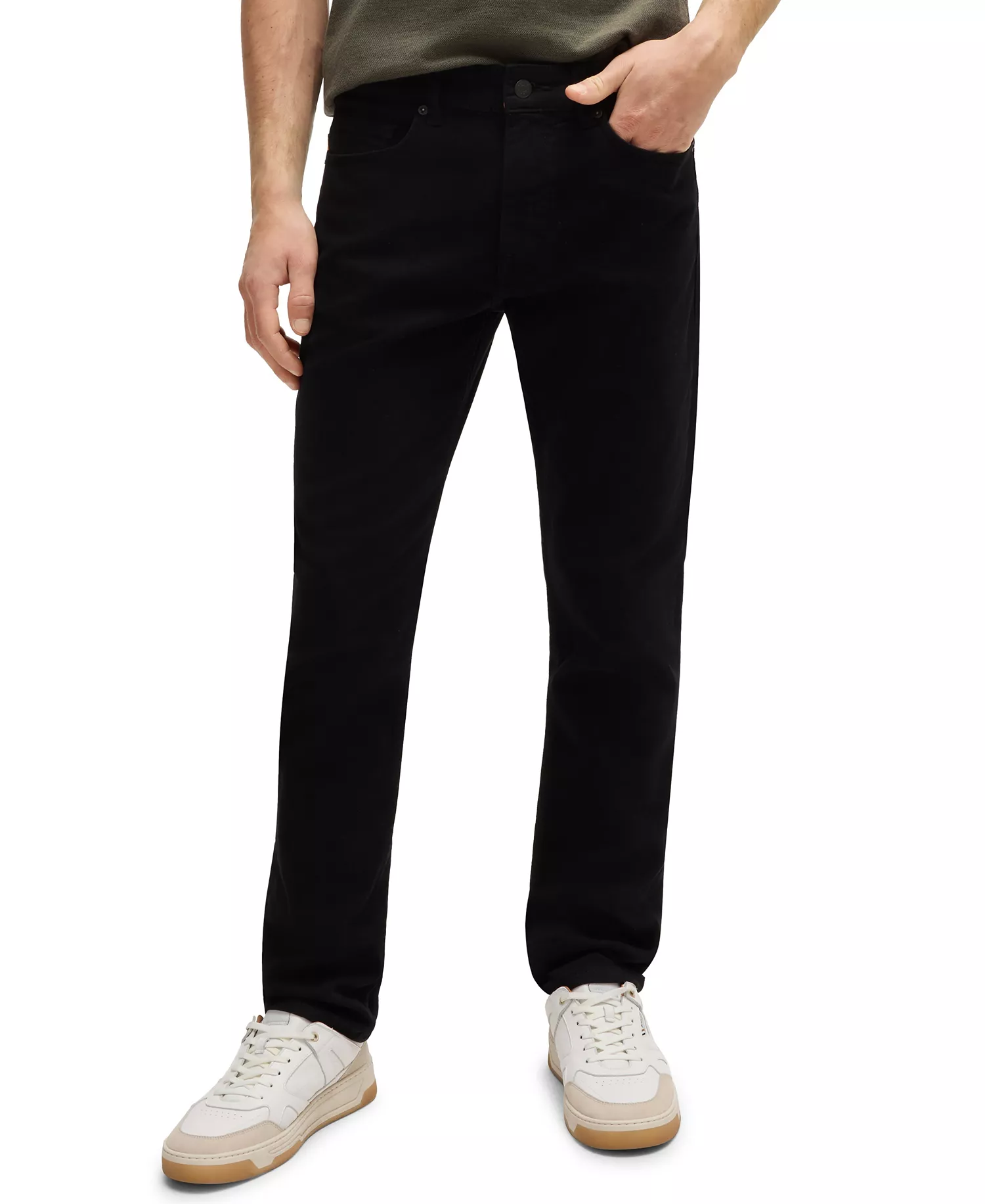 Men's Comfort-Stretch Slim-Fit Jeans - Black - 30 - 30