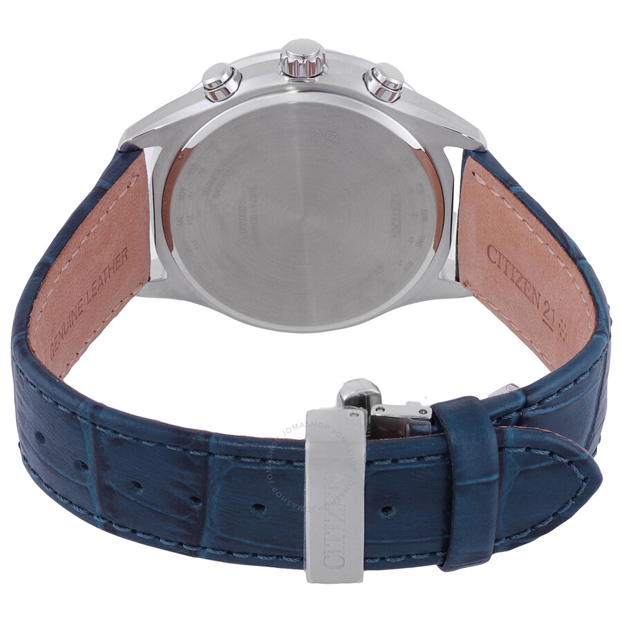 Citizen Eco-Drive Radio-Controlled Moon Phase White Dial Men's Watch