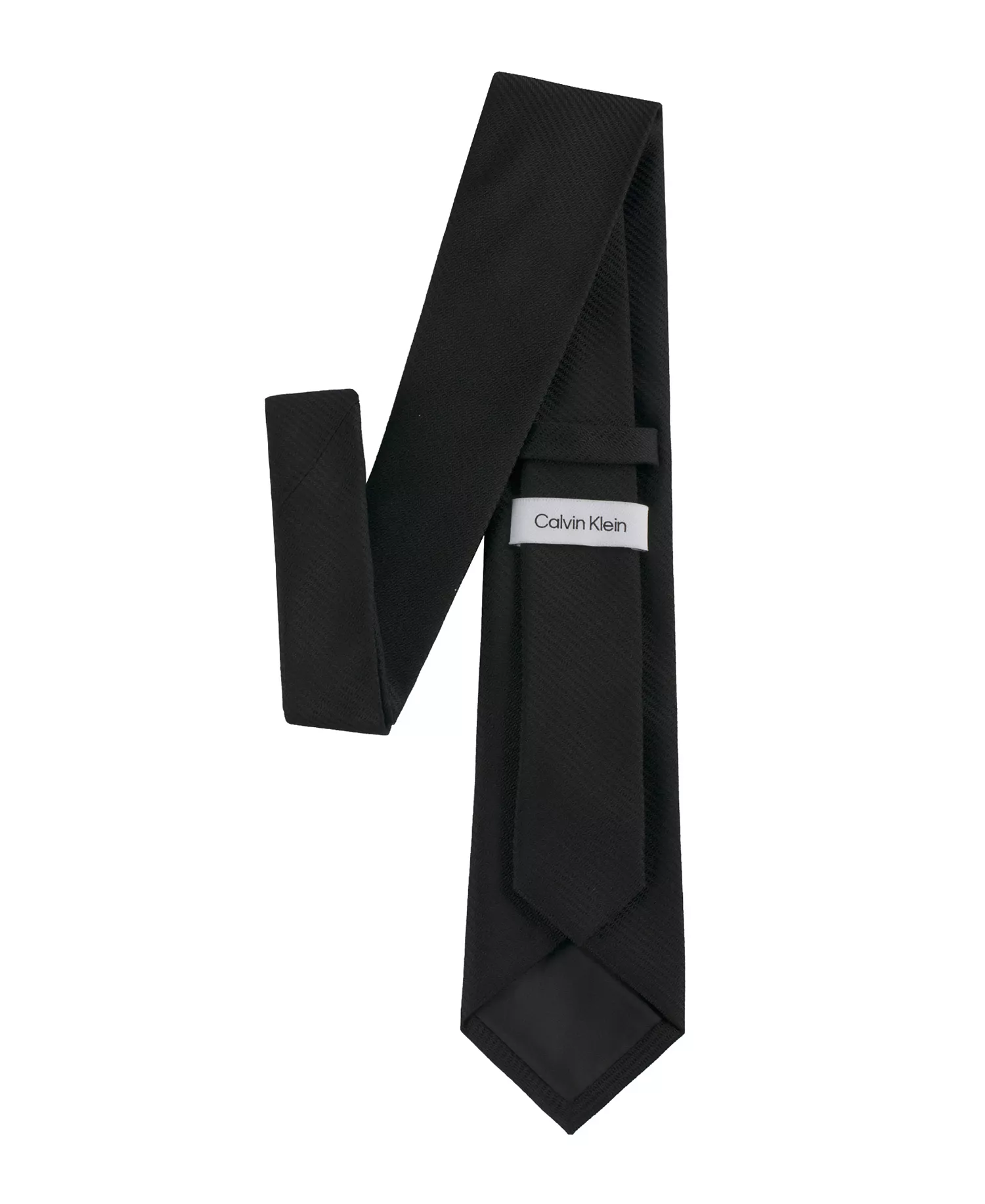 Men's Leah Micro Geometric Tie - Black - ONE SIZE