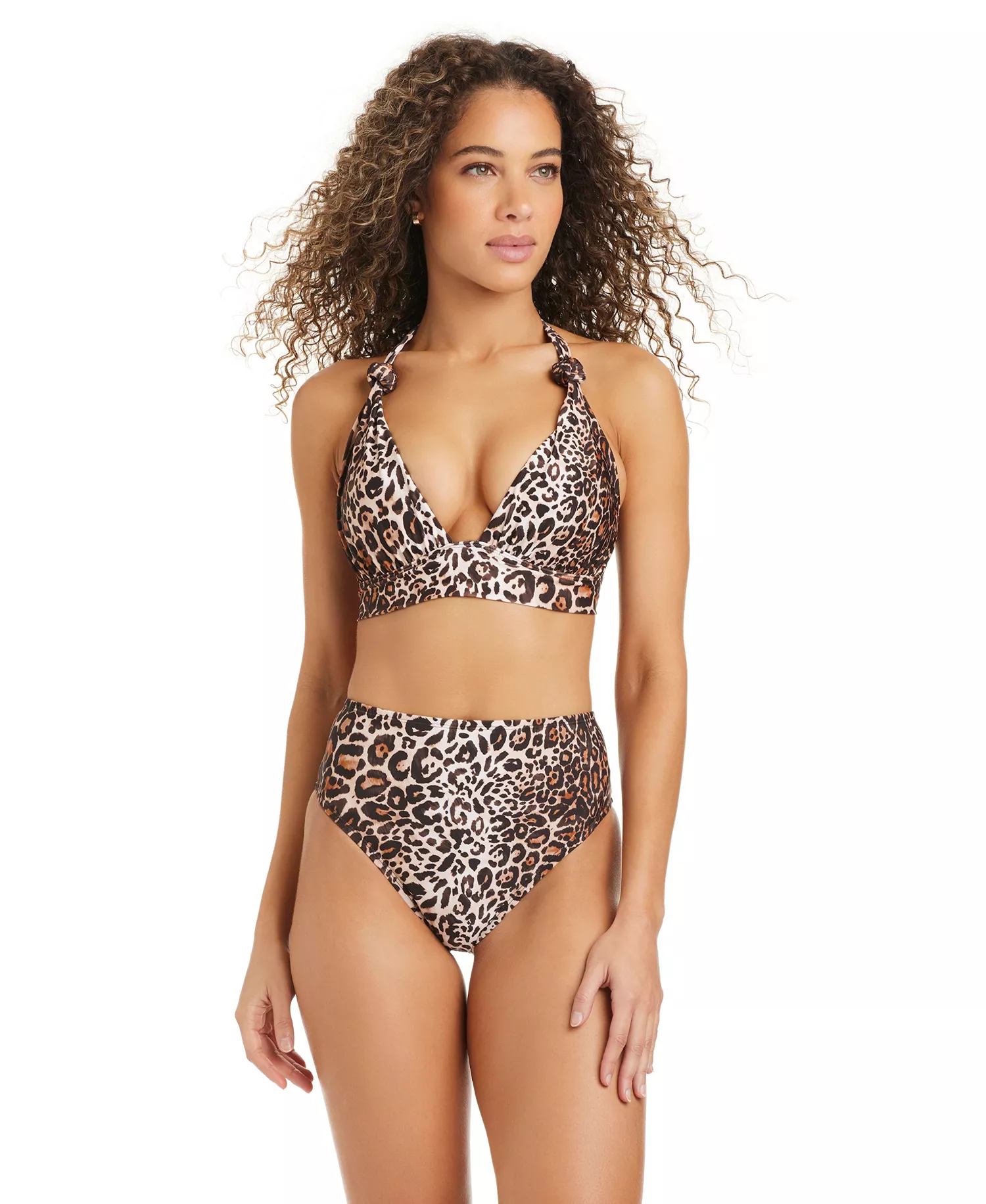 Women's Feline Fine Banded Sweetheart Halter Bra, Macy's Exclusive - Natural - L