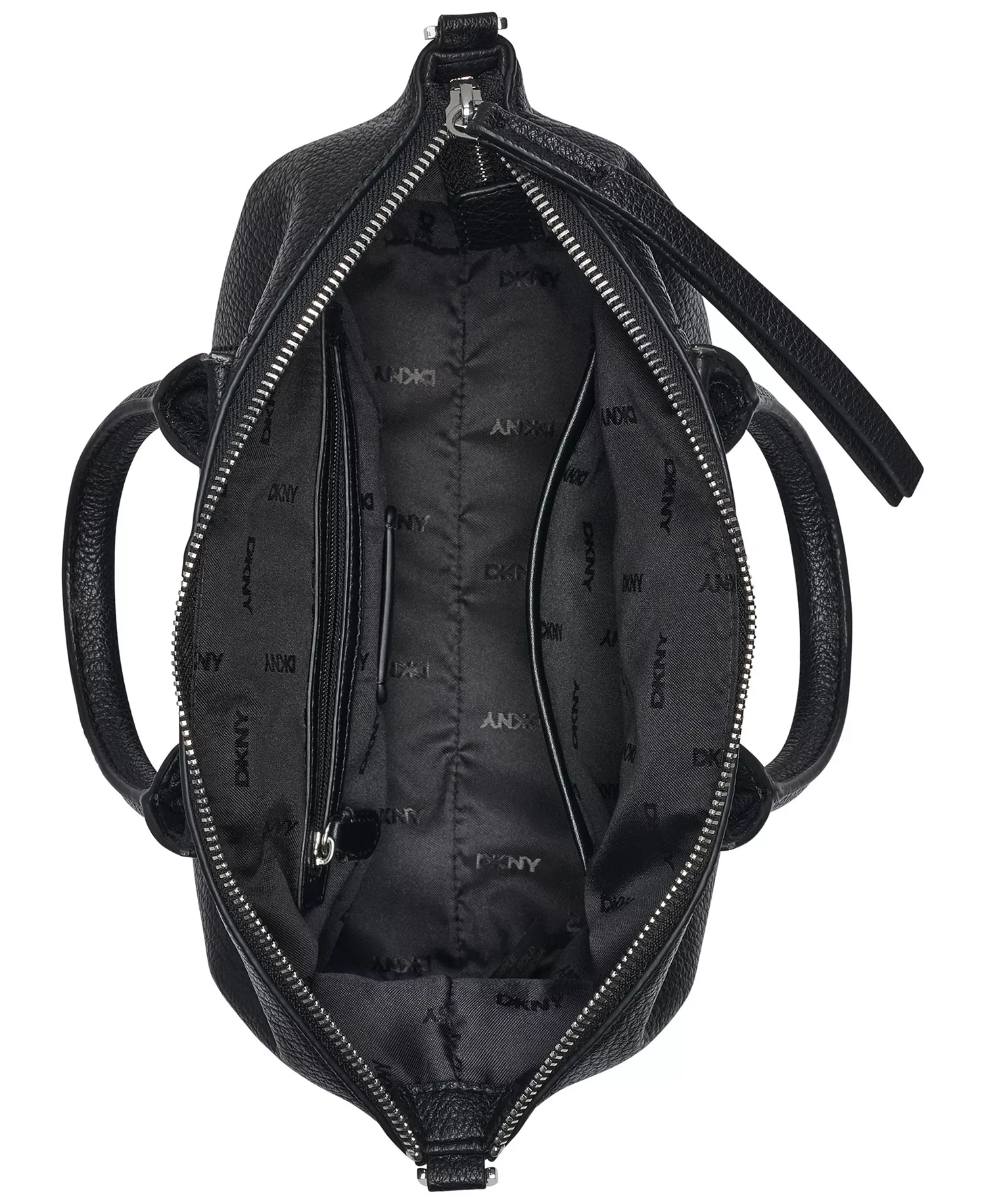 Women's Zinna Mini Satchel Bag - Black/Silver - ONE SIZE