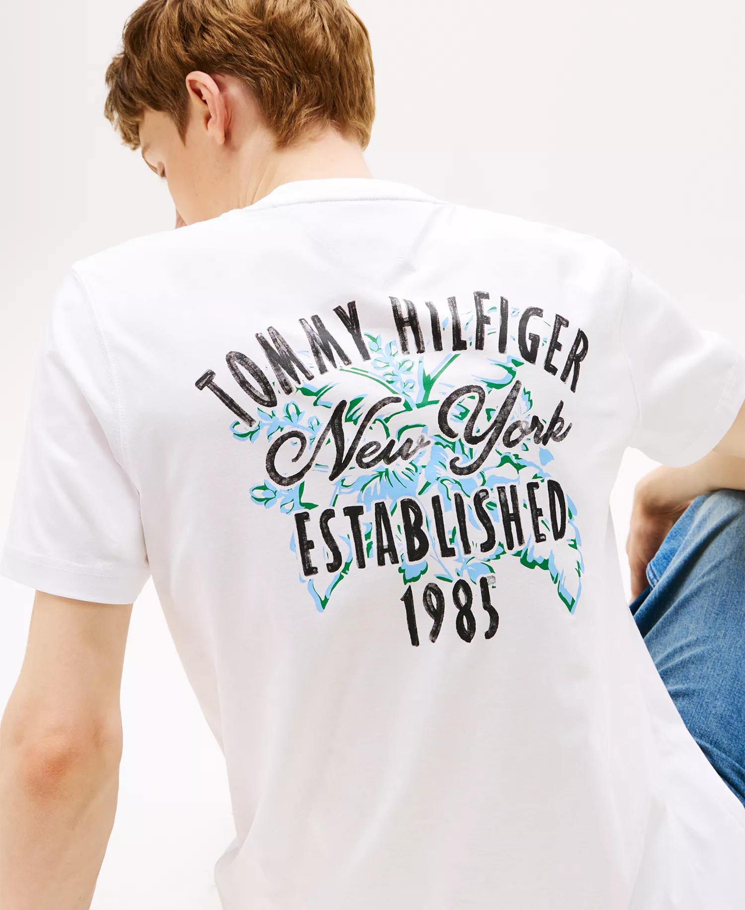 Men's 1985 Logo Graphic T-Shirt - White - XXL