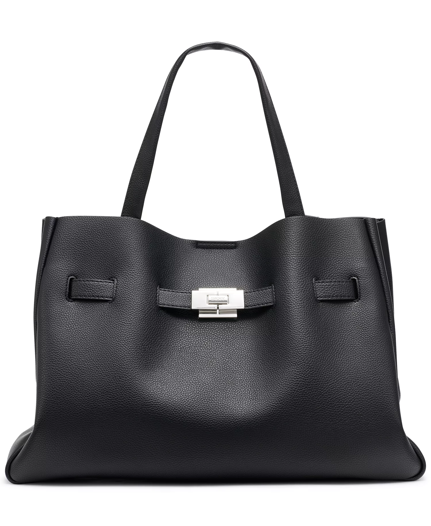 Bryar Large Satchel Bag - Black/Silver - Large