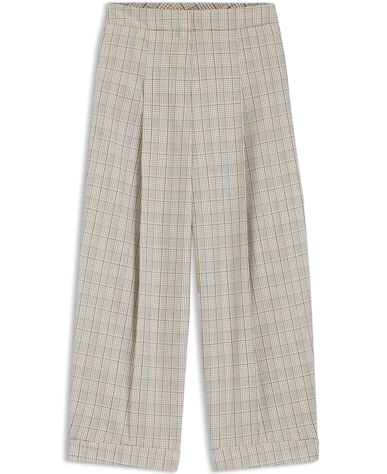 BOSS by Women's Stretch Wool Oversized-Fit Pants - Open - 0