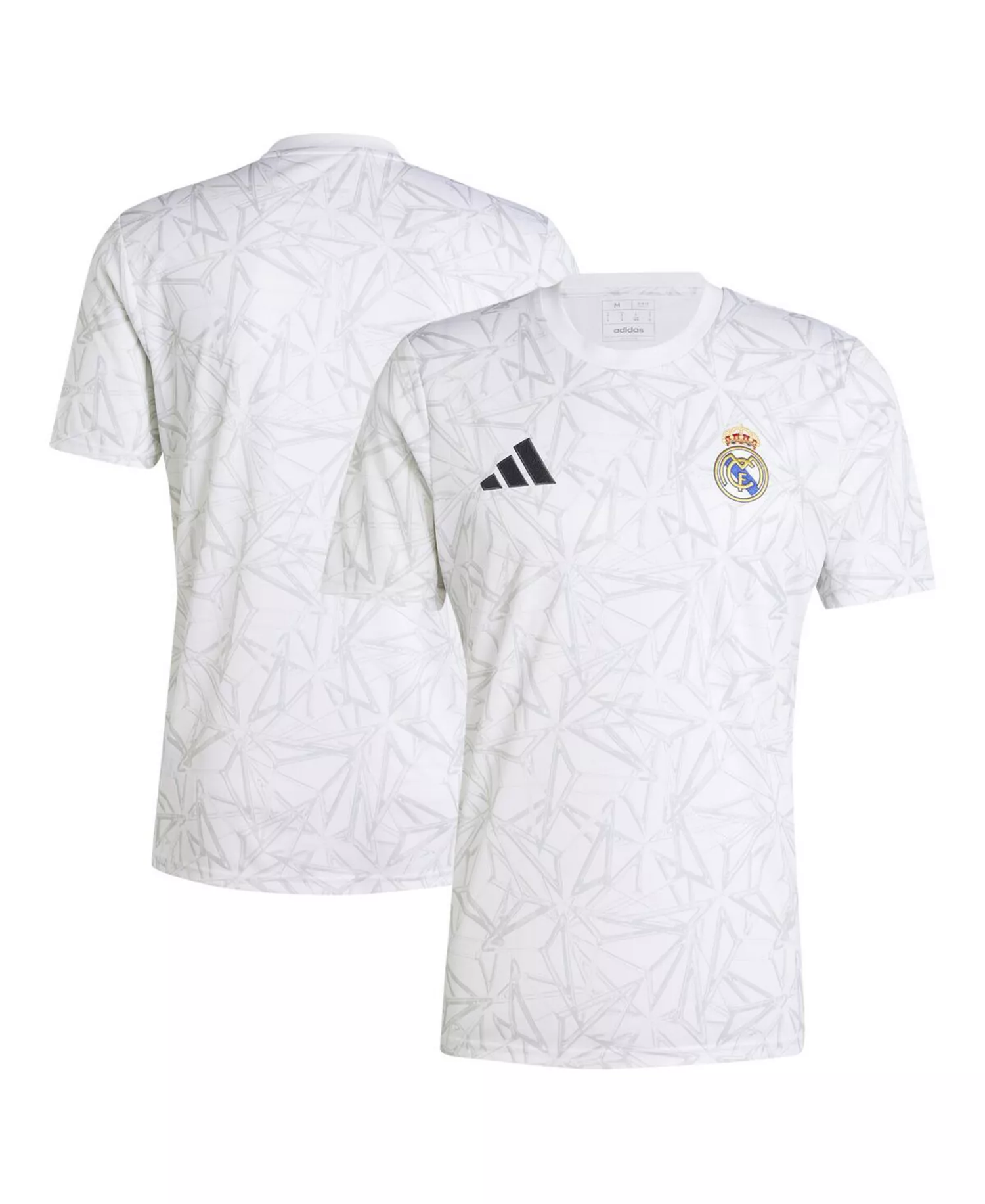 Men's White Real Madrid 2024/25 Pre-Match Top - White - 2XL