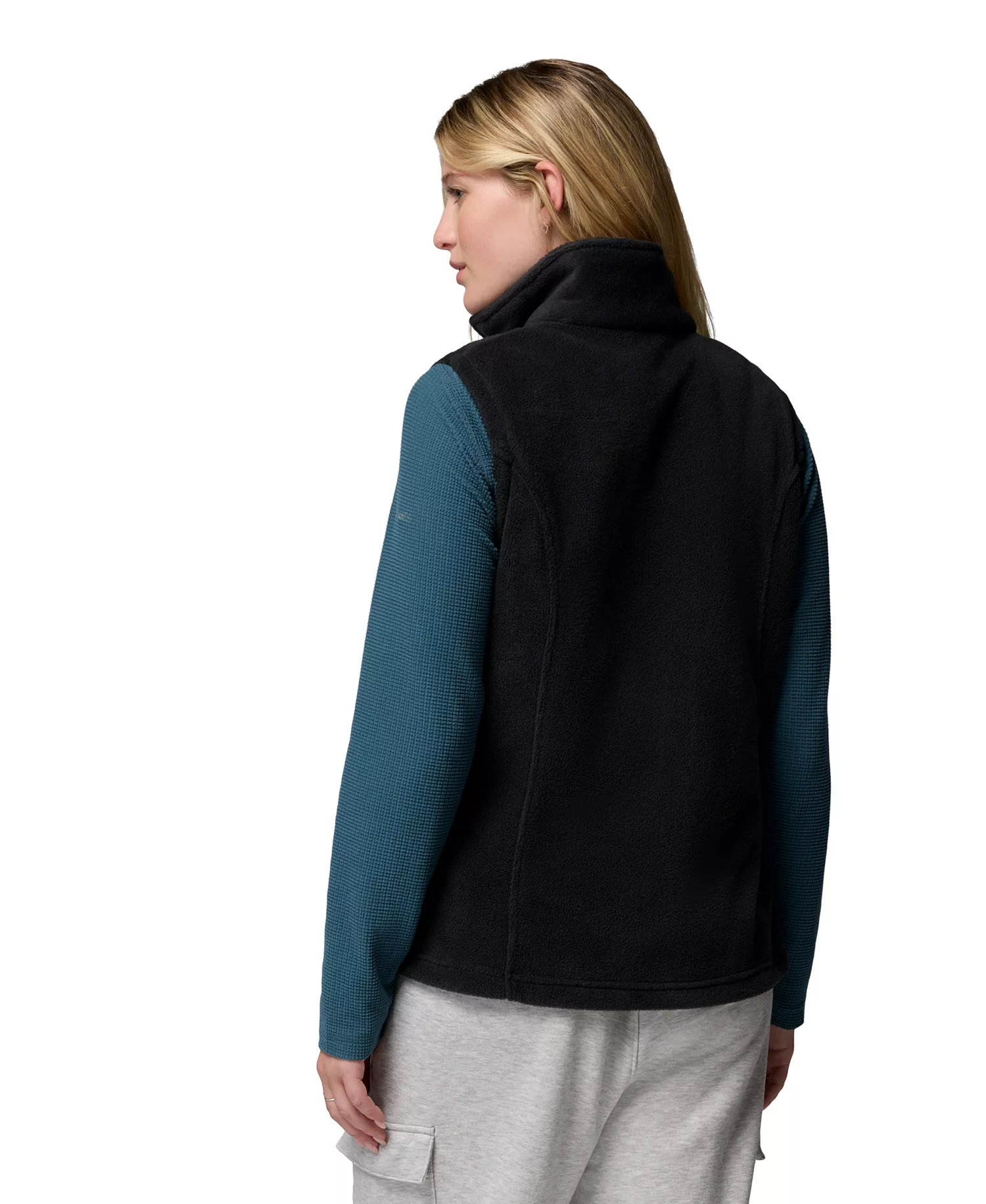 Women's Benton Springs Fleece Vest - Black - 1X
