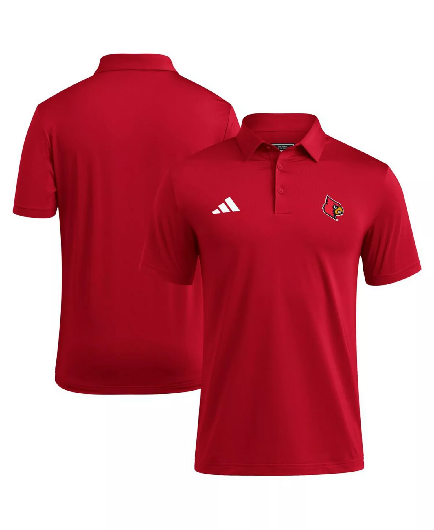 Men's Red Louisville Cardinals Ultimate 365 Polo Shirt - Red - 2XL