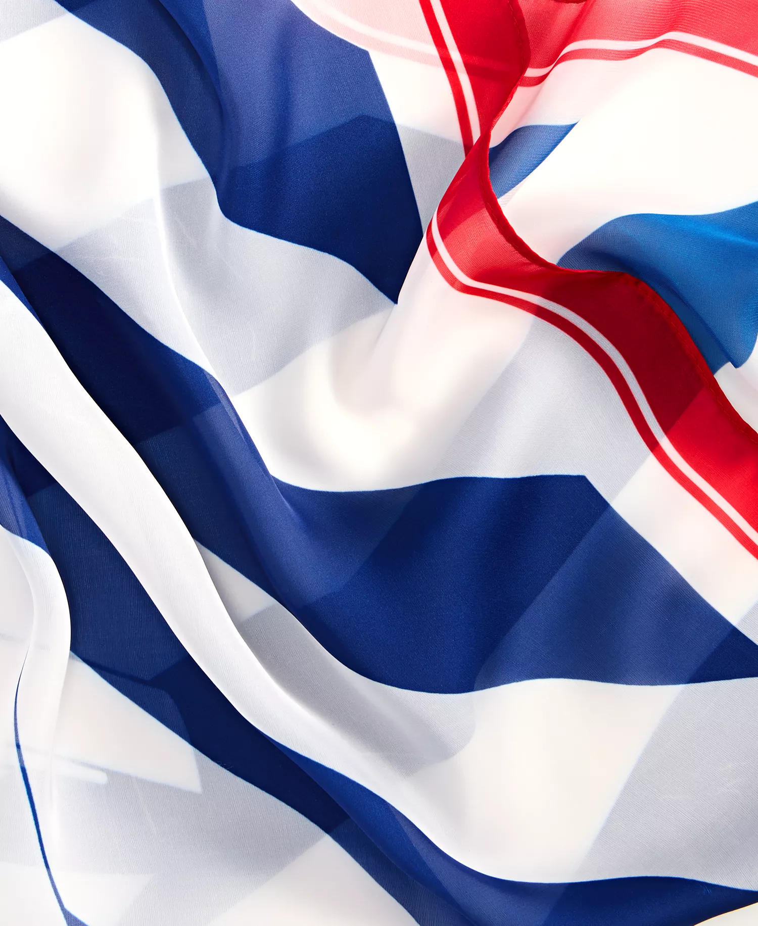 Sailboat Stripe Scarf, Macy's Exclusive - Navy Multi - OS