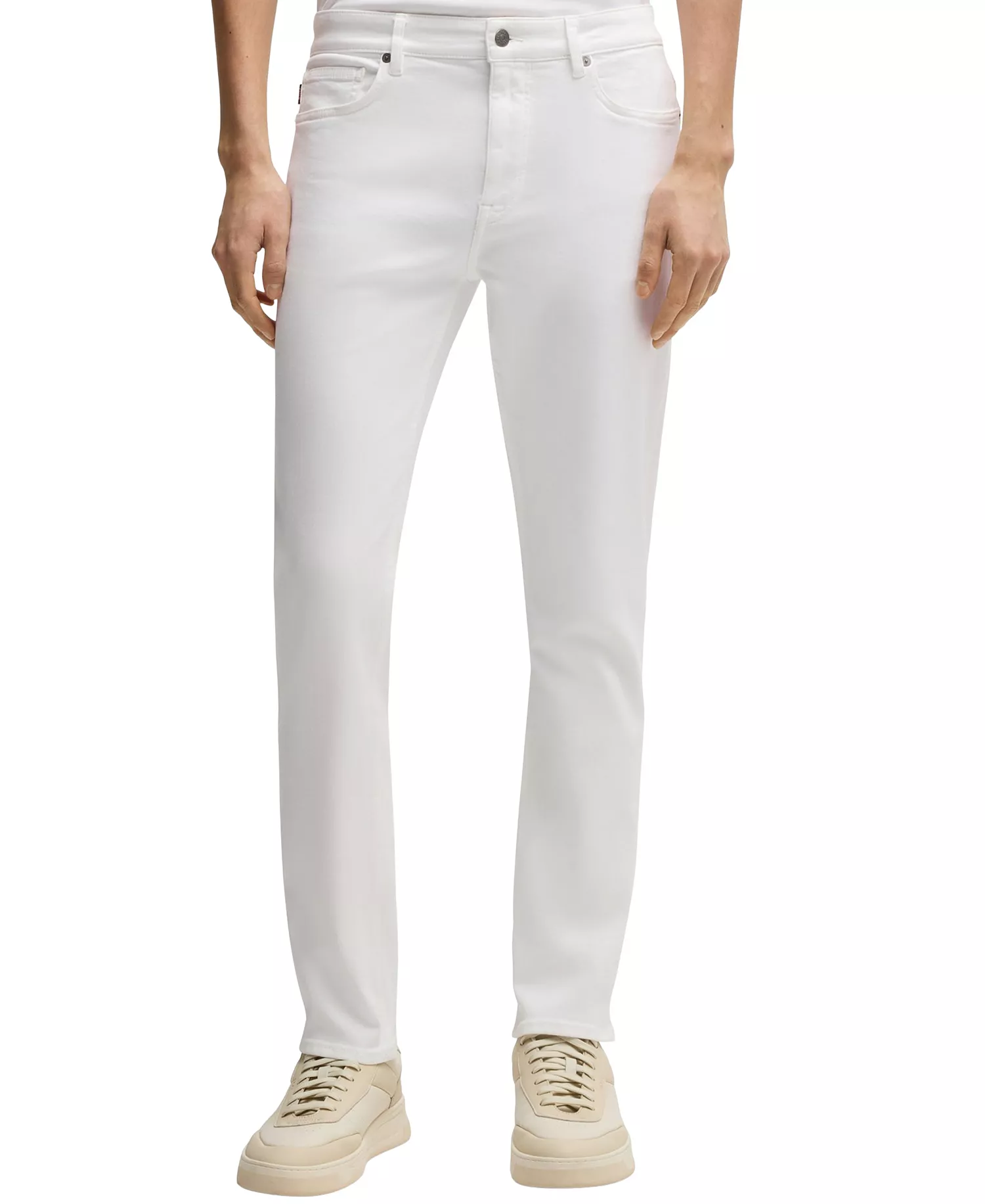 Men's Soft-Motion Slim-Fit Jeans - White - 32x32