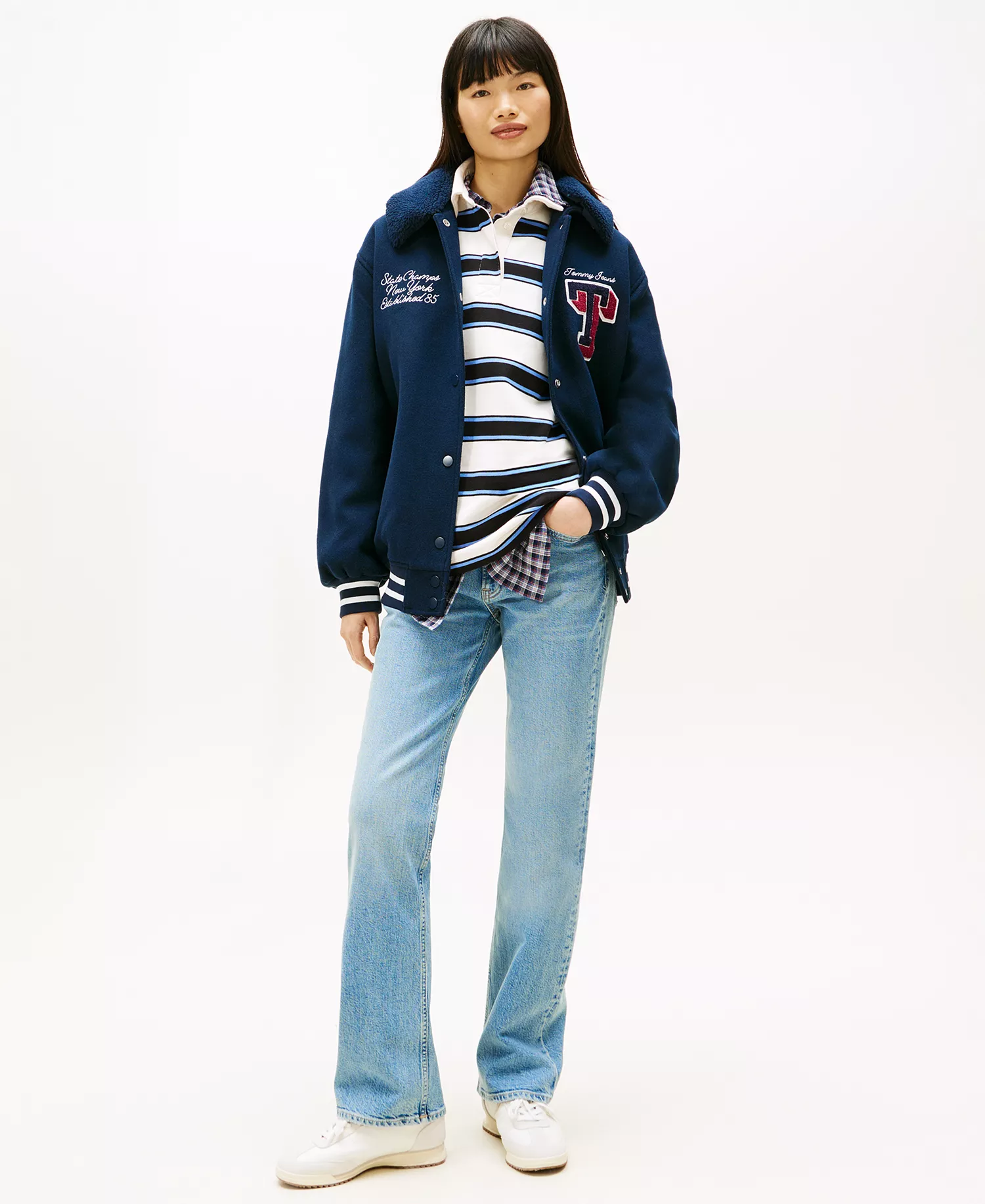 Women's Cleo Mid-Rise Bootcut Denim Jeans - Denim Medium - 24x30