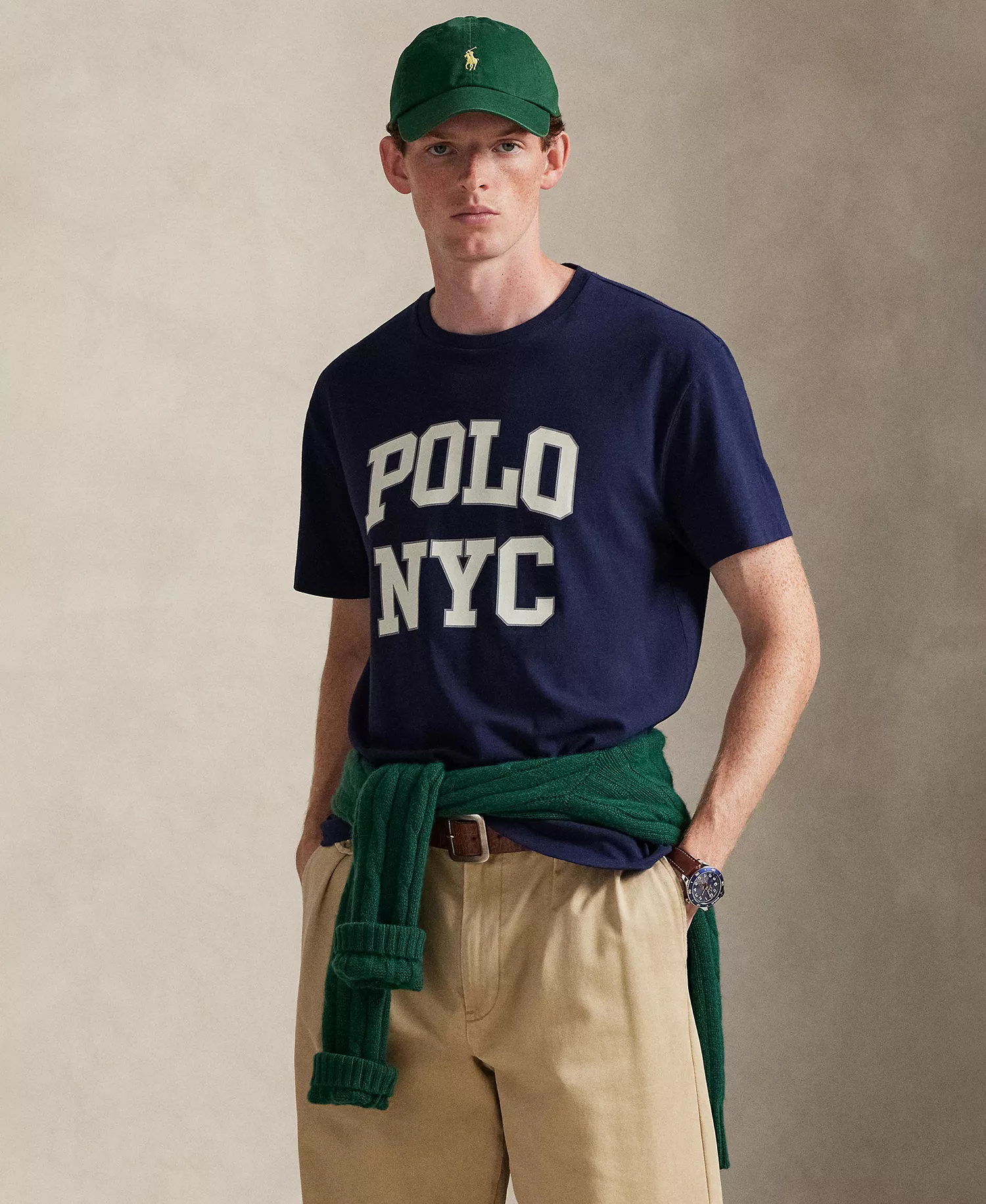 Men's Classic-Fit Jersey Graphic T-Shirt - Cruise Navy - 2XL