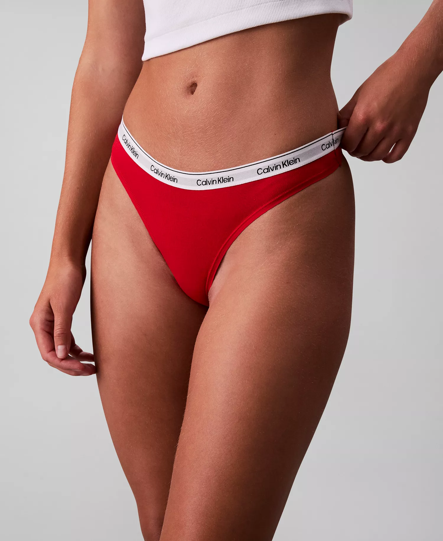 Women's Modern Logo Thong Underwear QD5043 - Adrenaline Rush - L