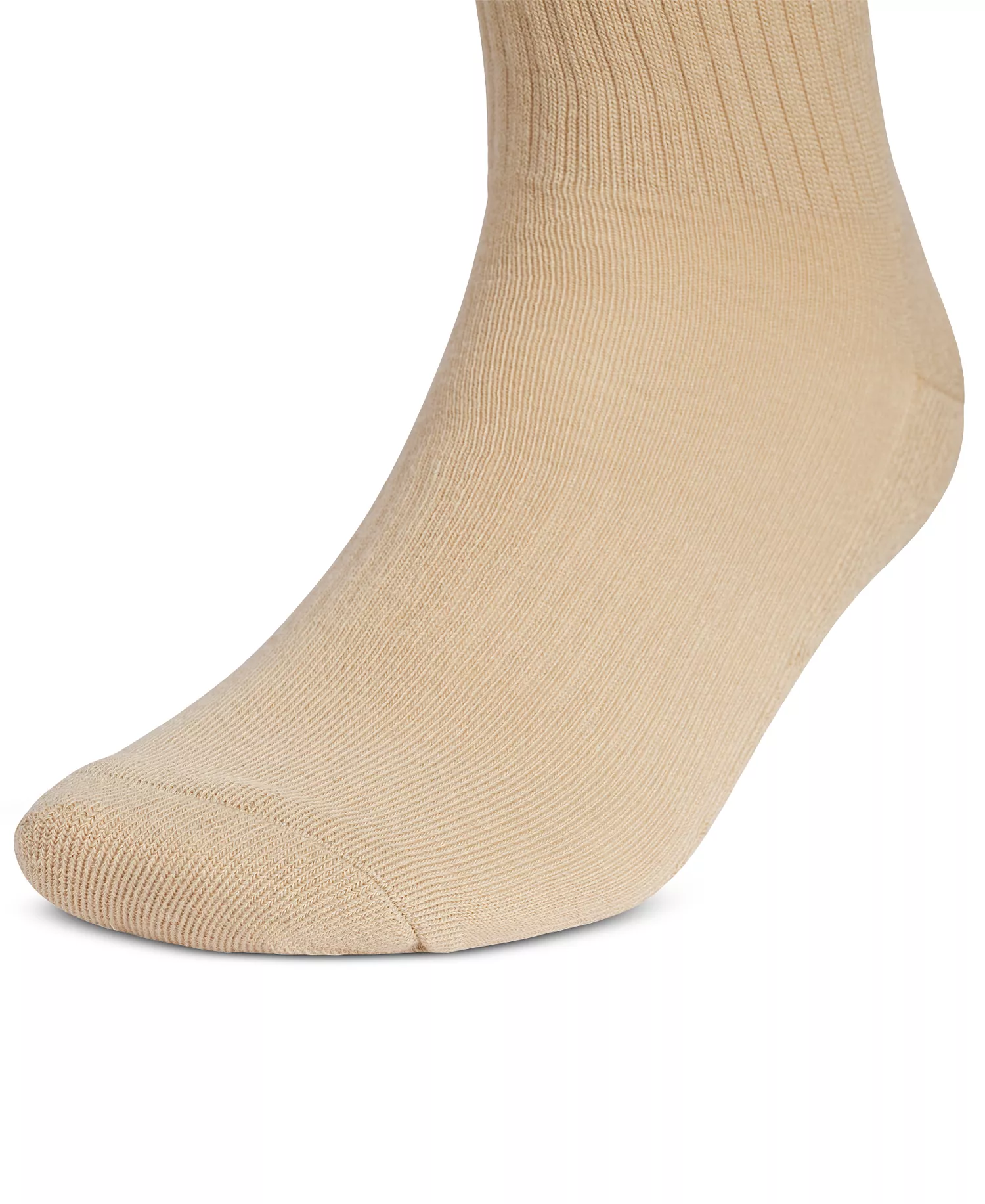 Men's Athletic Cushioned 2.0 6-Pk. Crew Socks - Warm Sandstone Beige/wonder White/wonder Alumina Grey - ONE SIZE