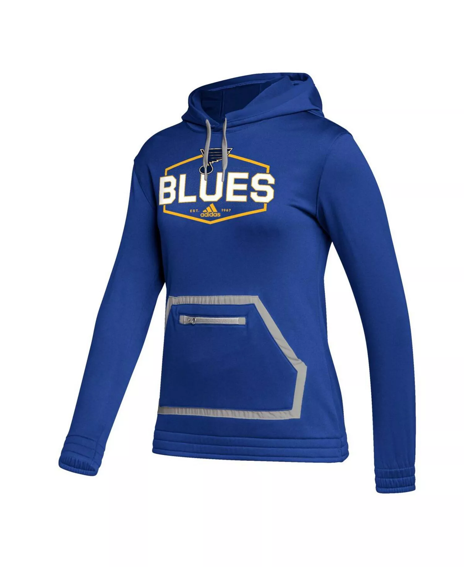 Women's Blue St. Louis Blues Team Pullover Hoodie - Blue - L