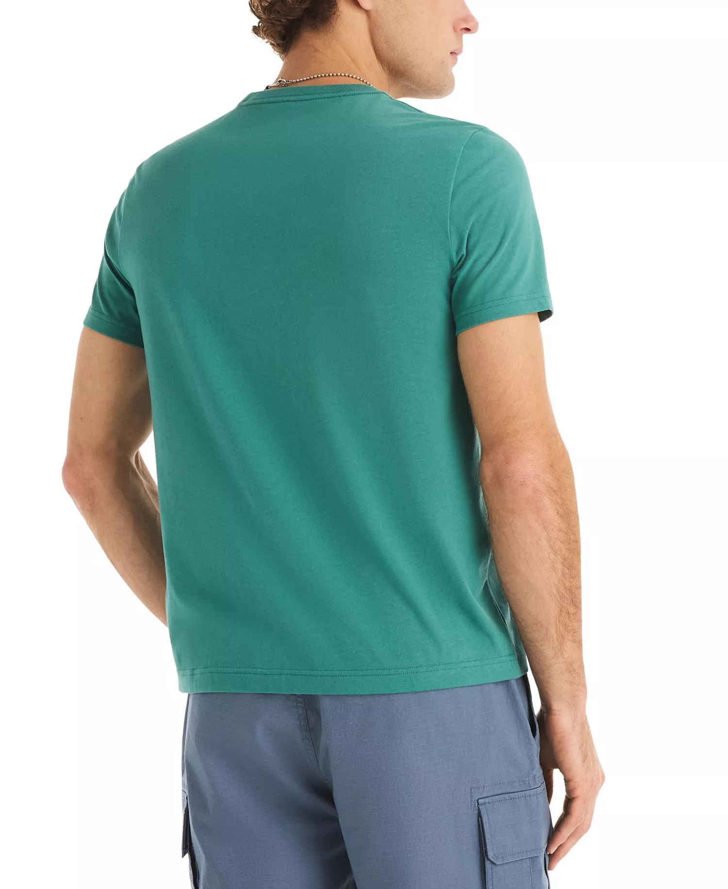 Men's Short-Sleeve Big Waves T-Shirt - Big Sur Green - L