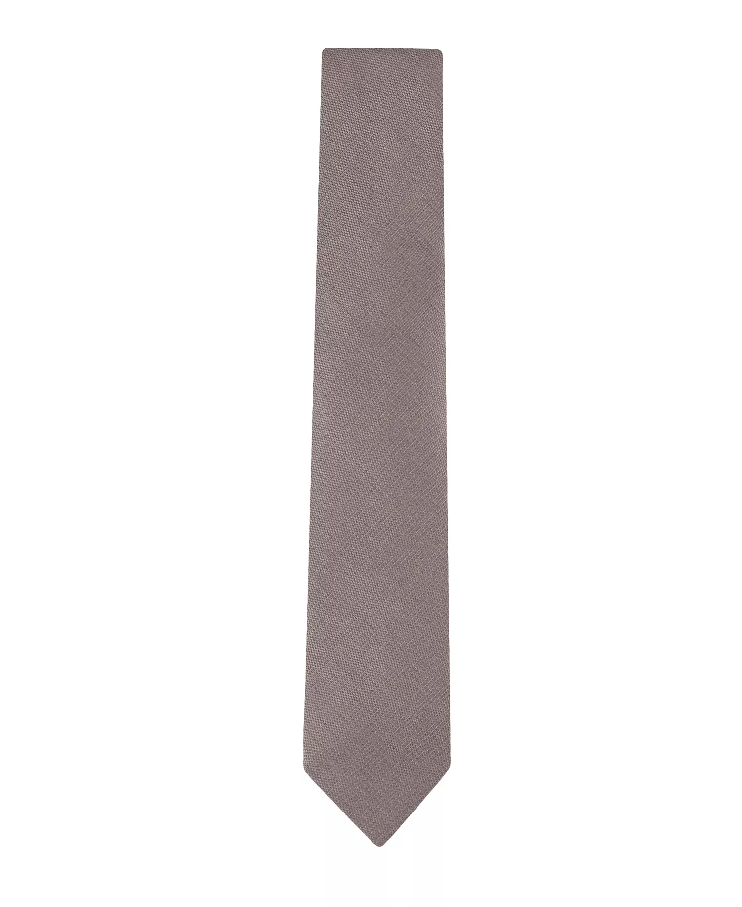Men's Silky Solid Tie - Gray - ONE SIZE