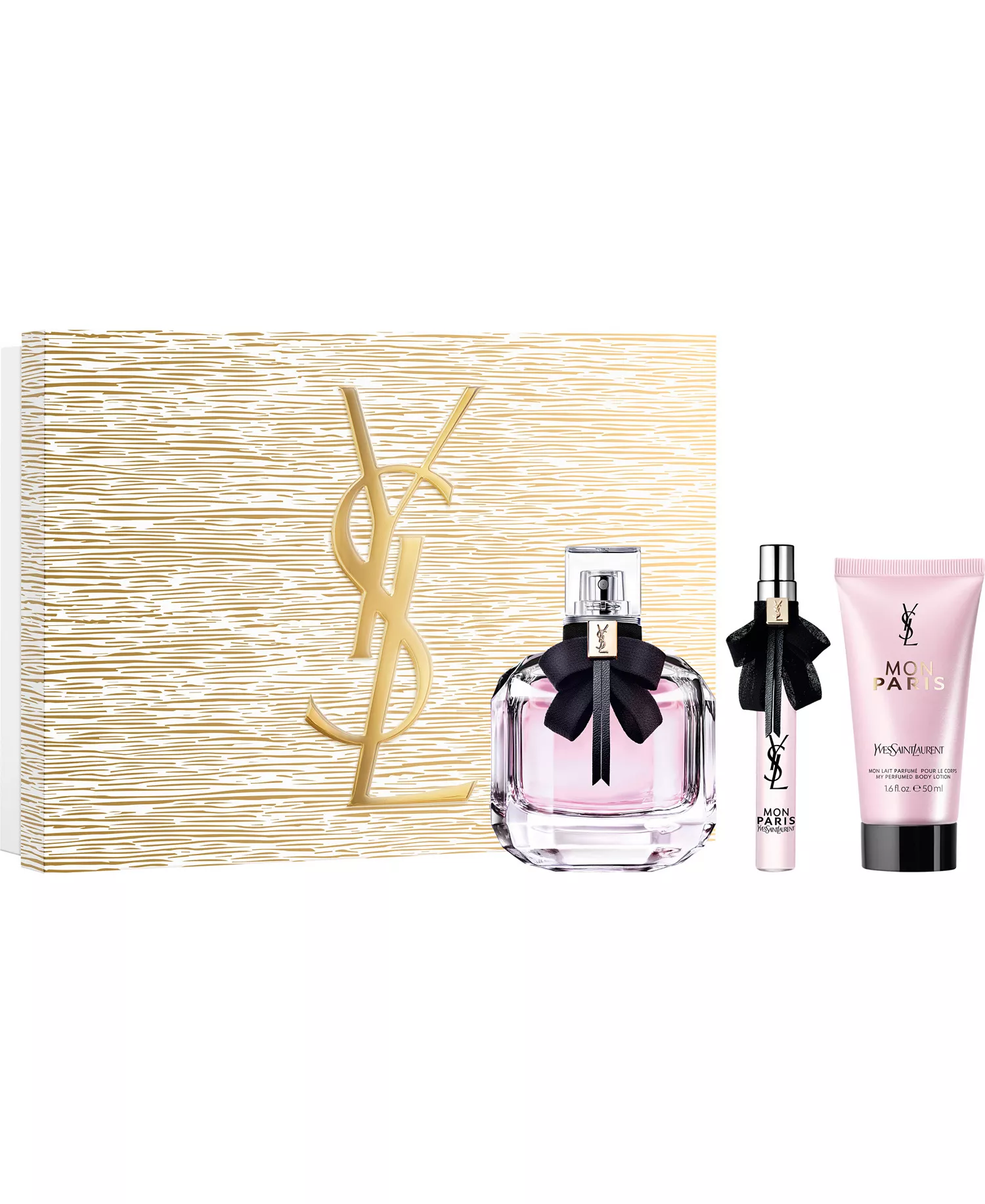 Mon Paris 3 pc. Eau de Parfum Fragrance, Travel Spray, and Body Lotion Gift Set - No Color - Gift Set