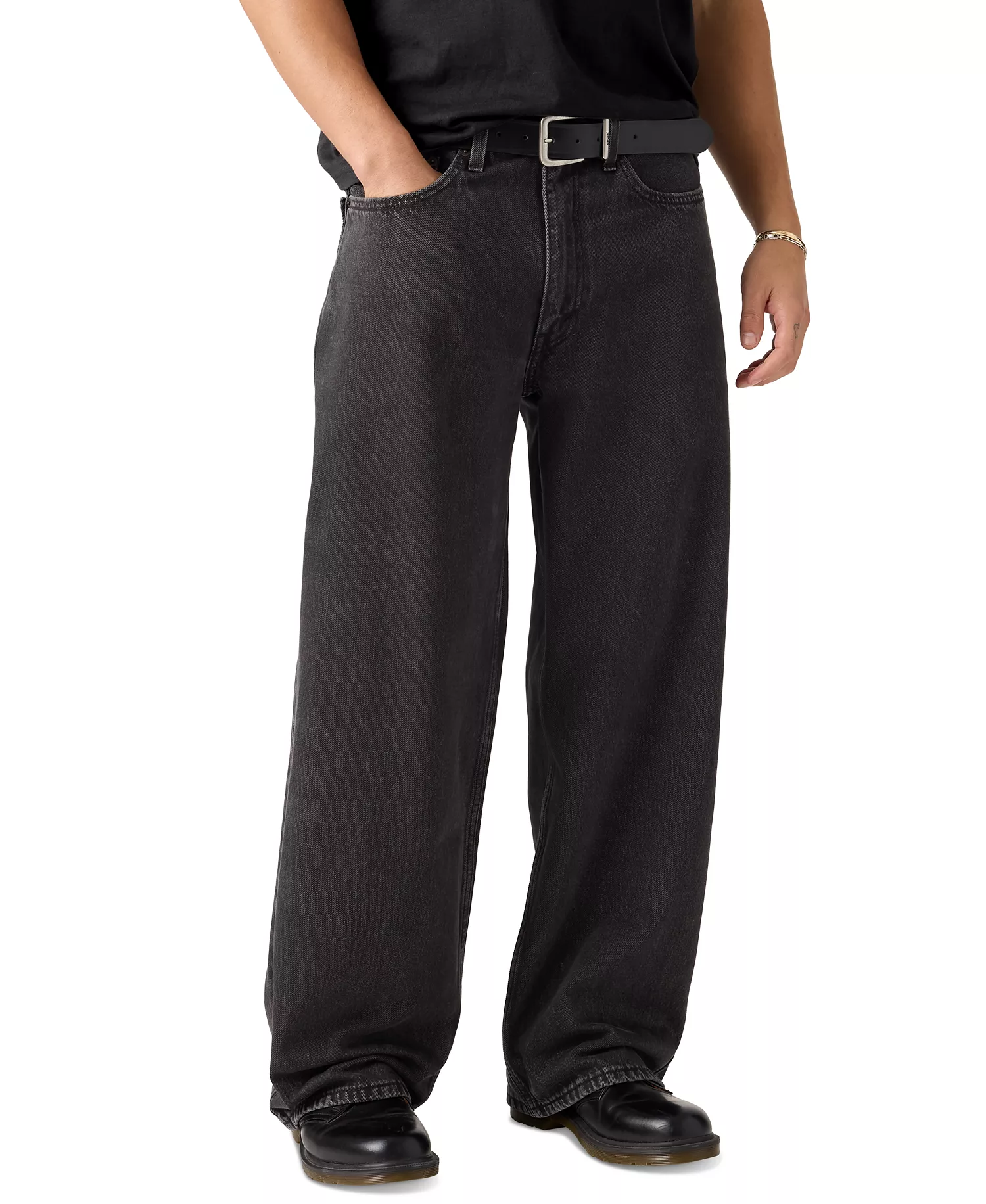 Men's Extra Baggy Jeans - Black - 30 - 30