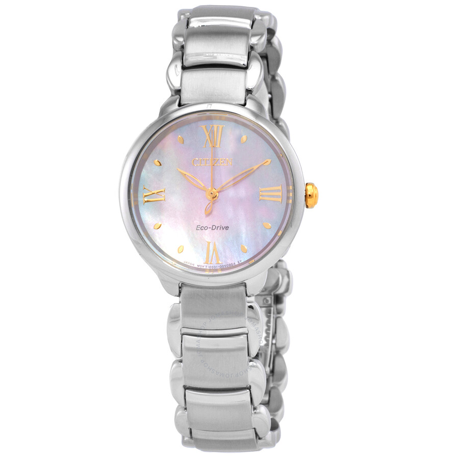 Citizen L Series Eco-Drive Mother of Pearl Dial Ladies Watch