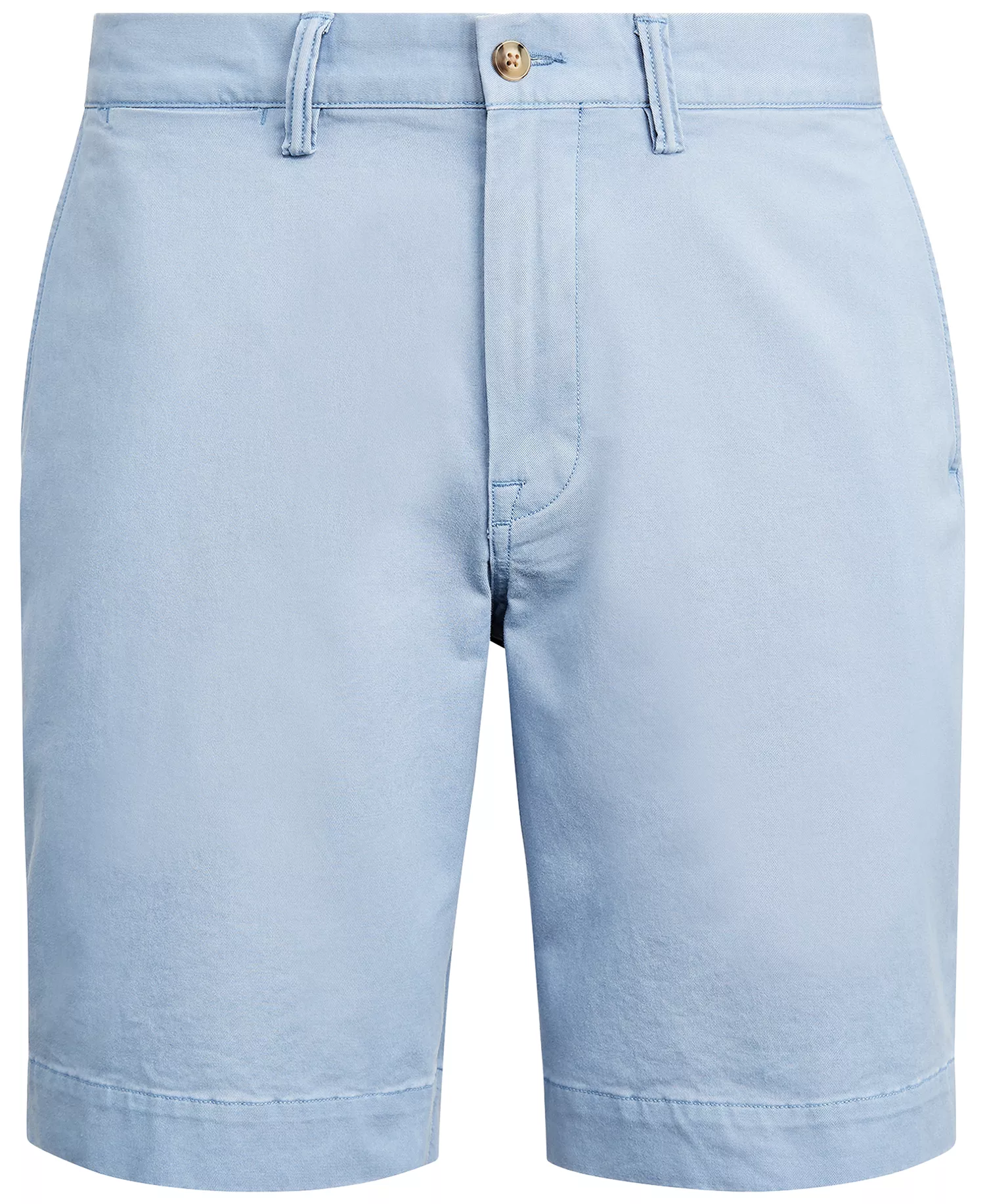 Men's 9.5-Inch Stretch Classic-Fit Chino Shorts - Channel Blue - 28