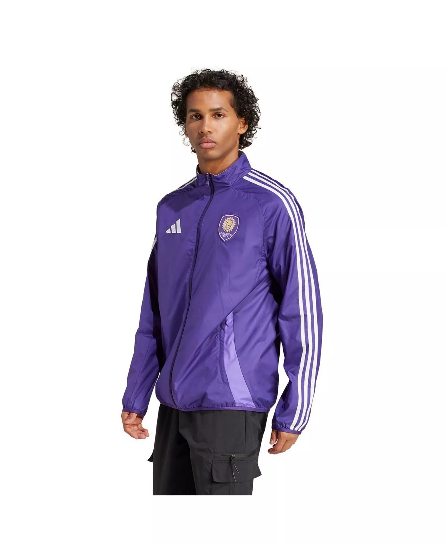 Men's Purple/White Orlando City SC 2025 Anthem Reversible Full-Zip Jacket - Purple, White - 2XL