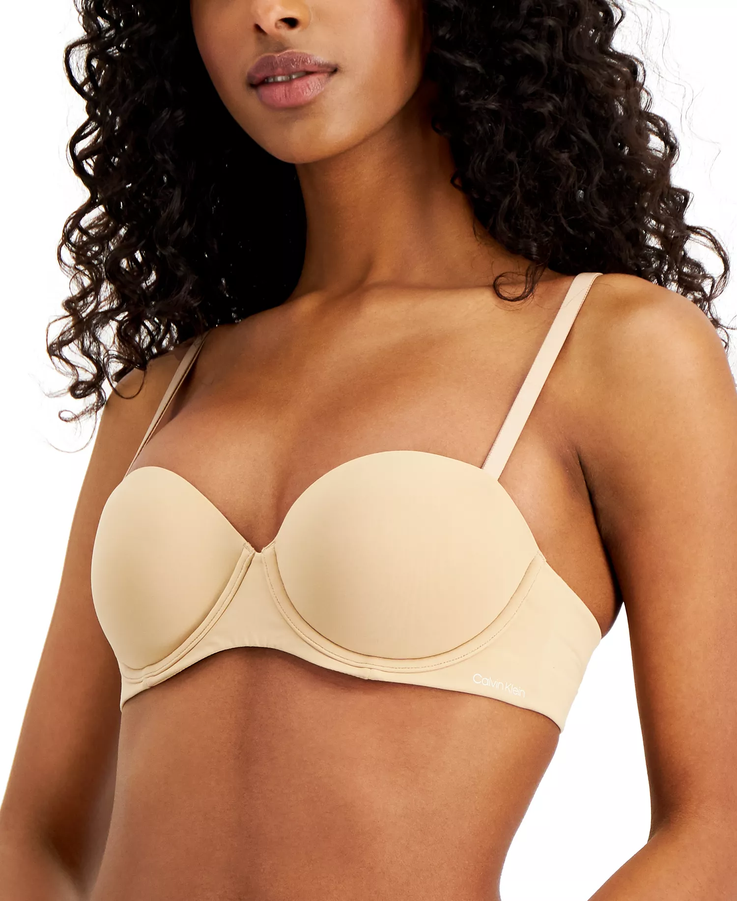 Women's Perfectly Fit Push-Up Strapless Bra QF5677 - Bare (Nude 5) - 30 - A