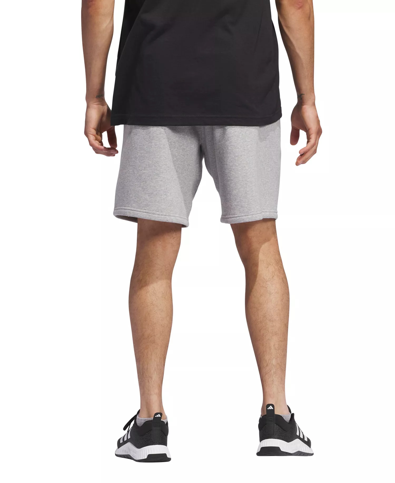 Men's All Season Fleece Shorts - Medium gray heather - 2XL