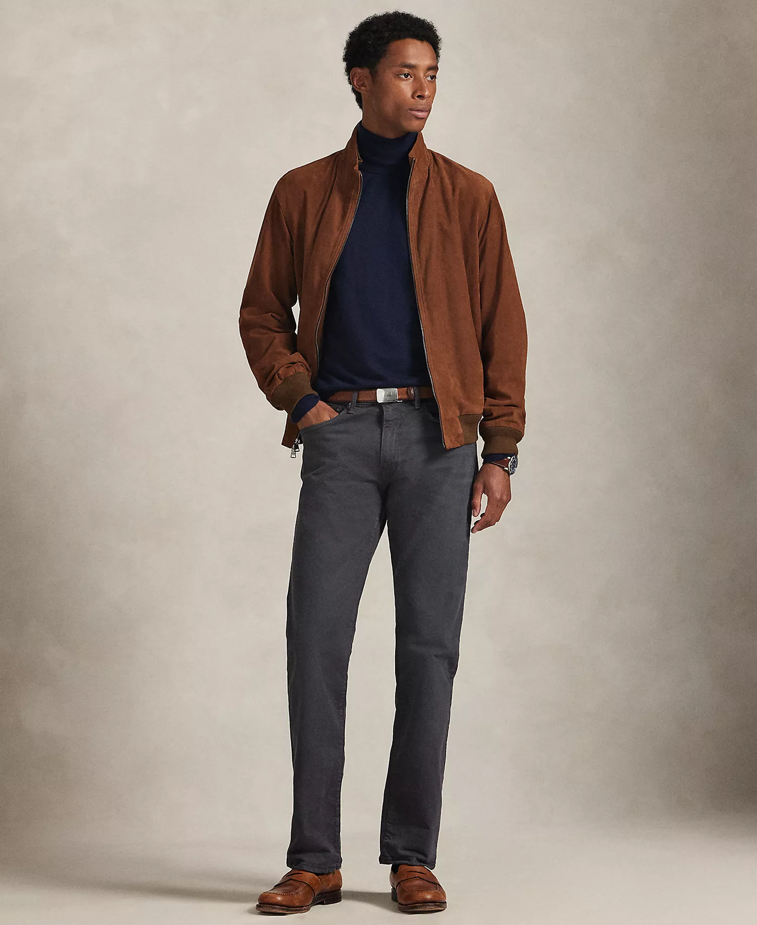 Men's Hampton Straight Stretch Jeans - Mechanic Gray - 32x30