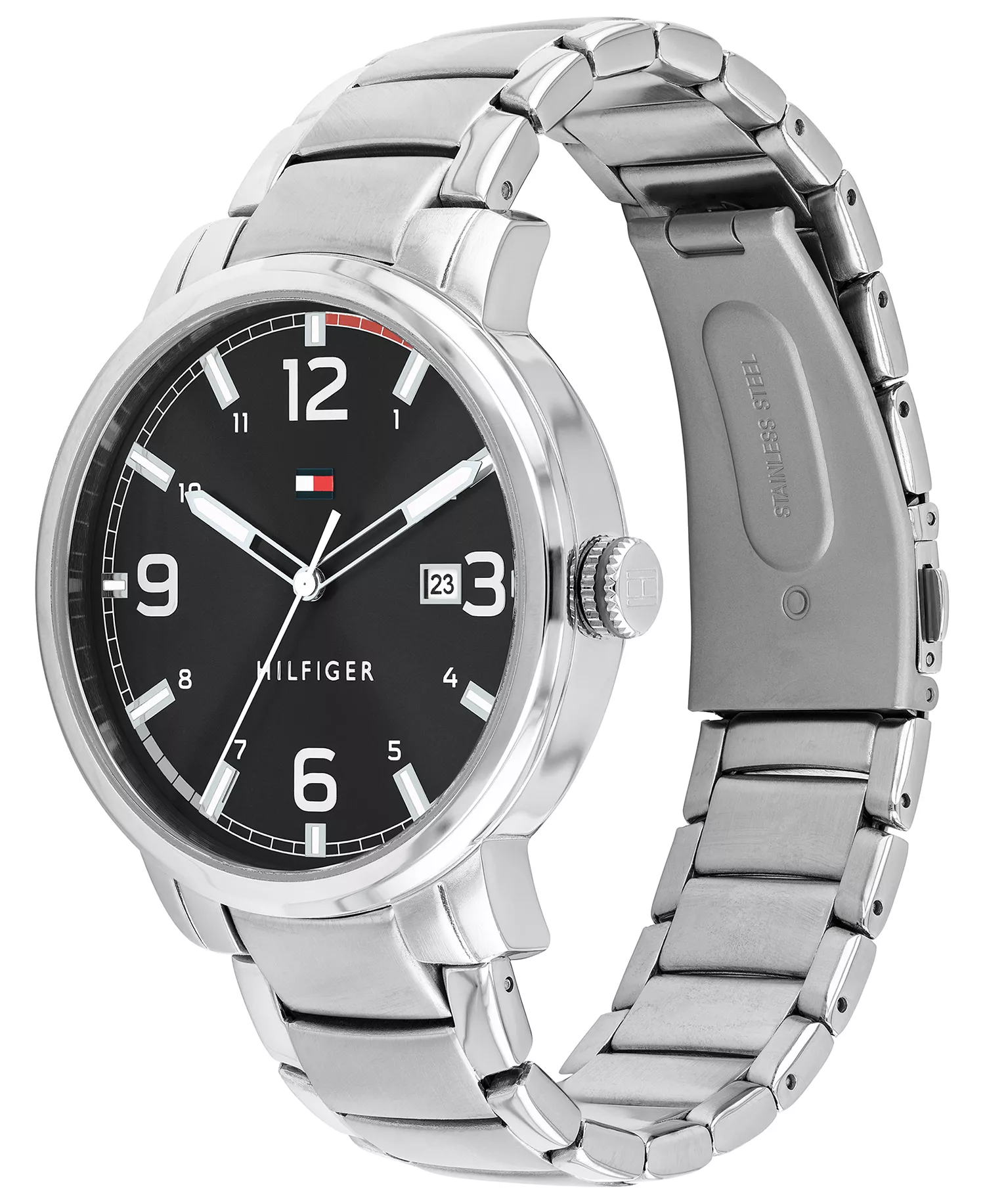 Men's Stainless Steel Bracelet Watch 44mm, Created for Macy's