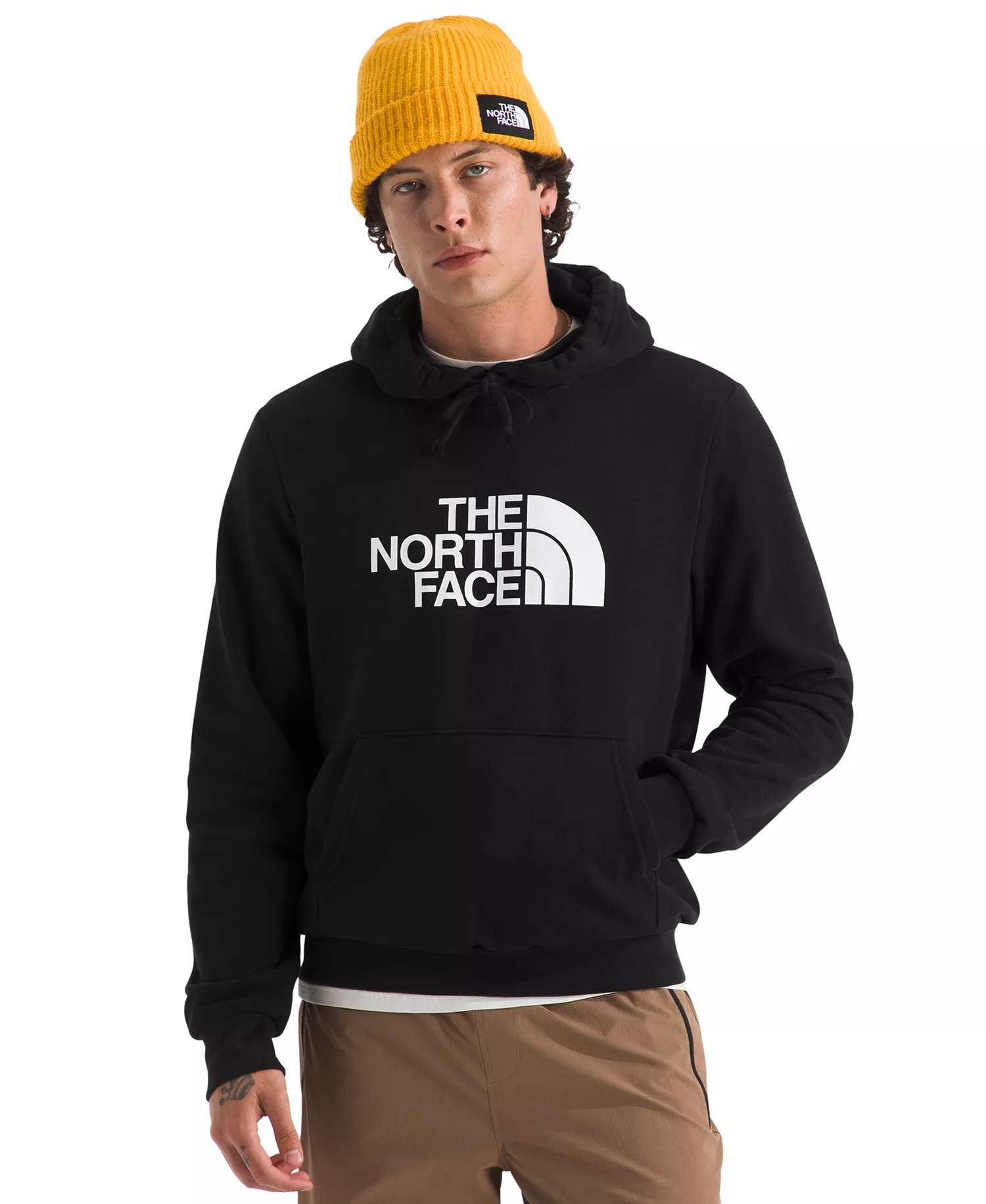 Men's Evolution Half Dome Pull Over Hoodie - Black - 2XL