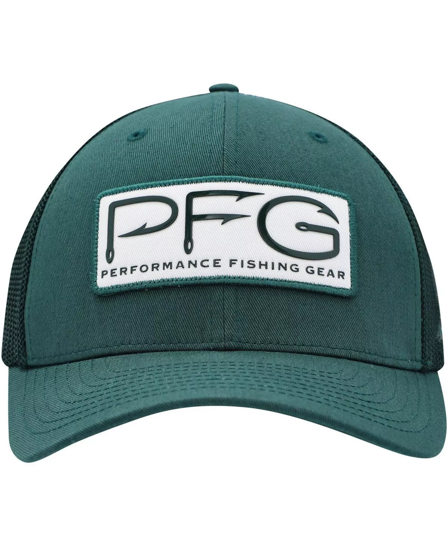 Men's Green Michigan State Spartans PFG Hooks Flex Hat - Green - L/XL