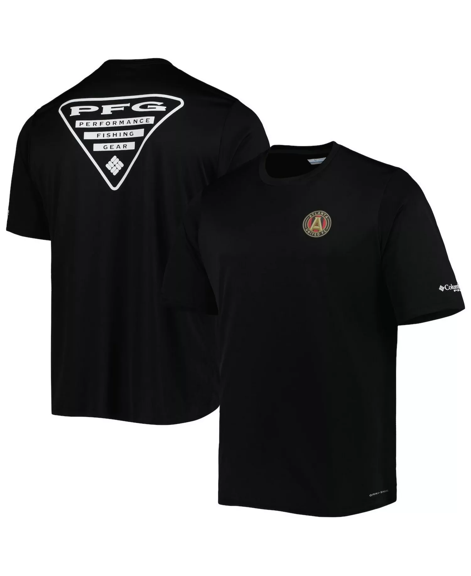 Men's Black Atlanta United FC Terminal Tackle Omni-Shade T-shirt - Black - M