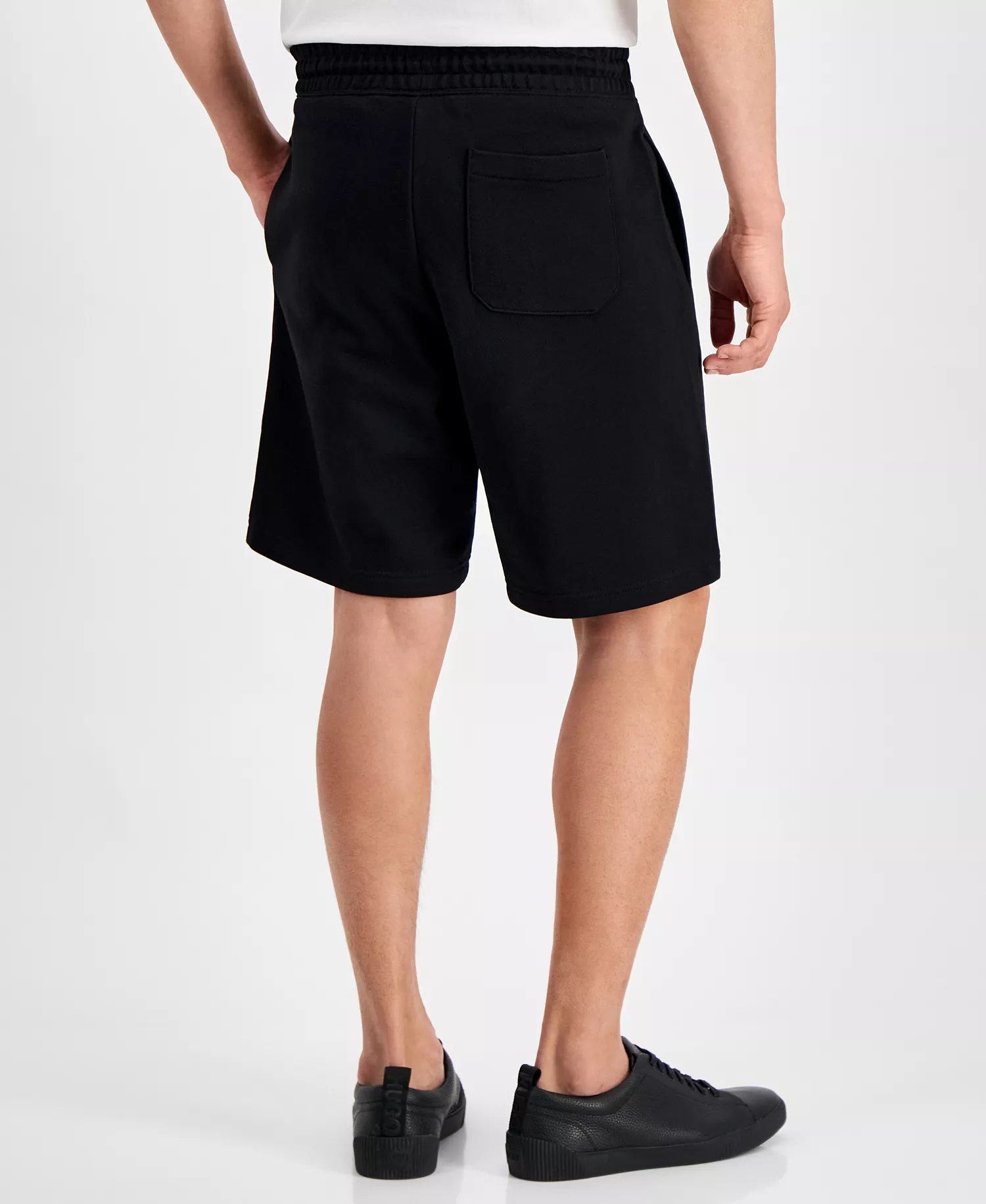 Men's Logo Patch 9" Shorts - Black - M