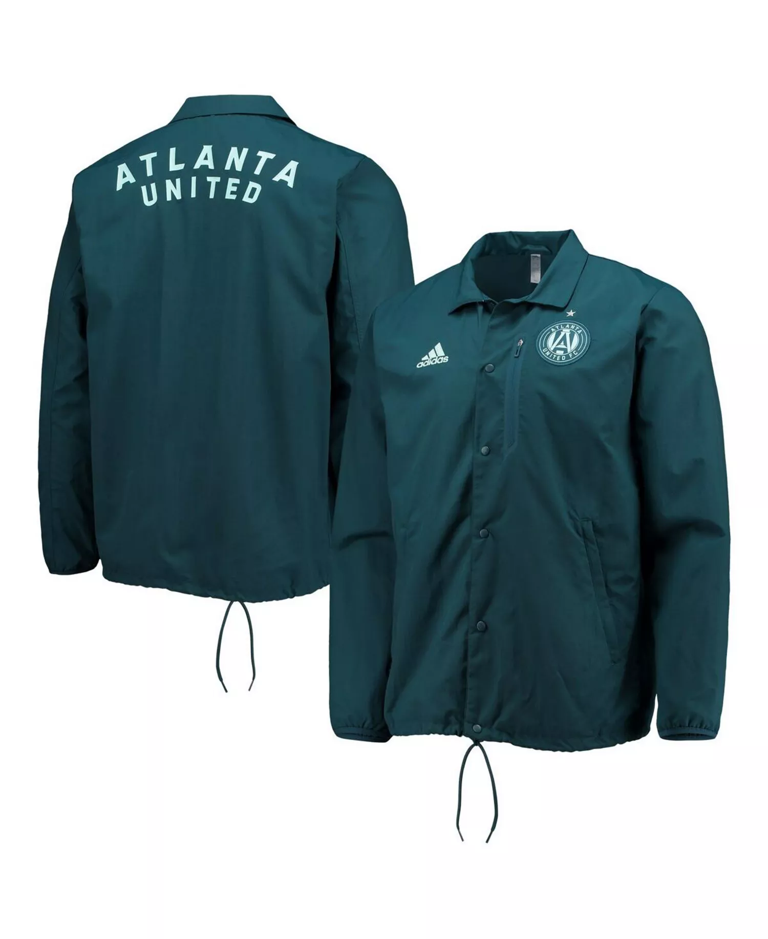 Men's Green Atlanta United FC Anthem Full-Snap Jacket - Green - 2XL