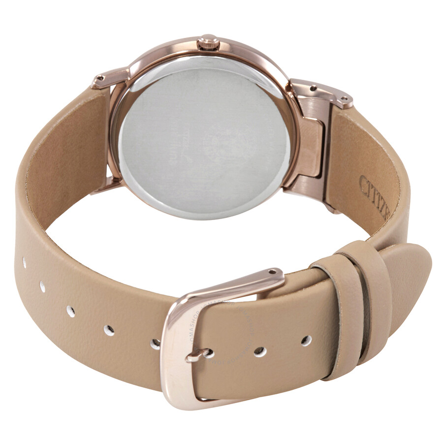 Citizen White Mother of Pearl Dial Ladies Watch