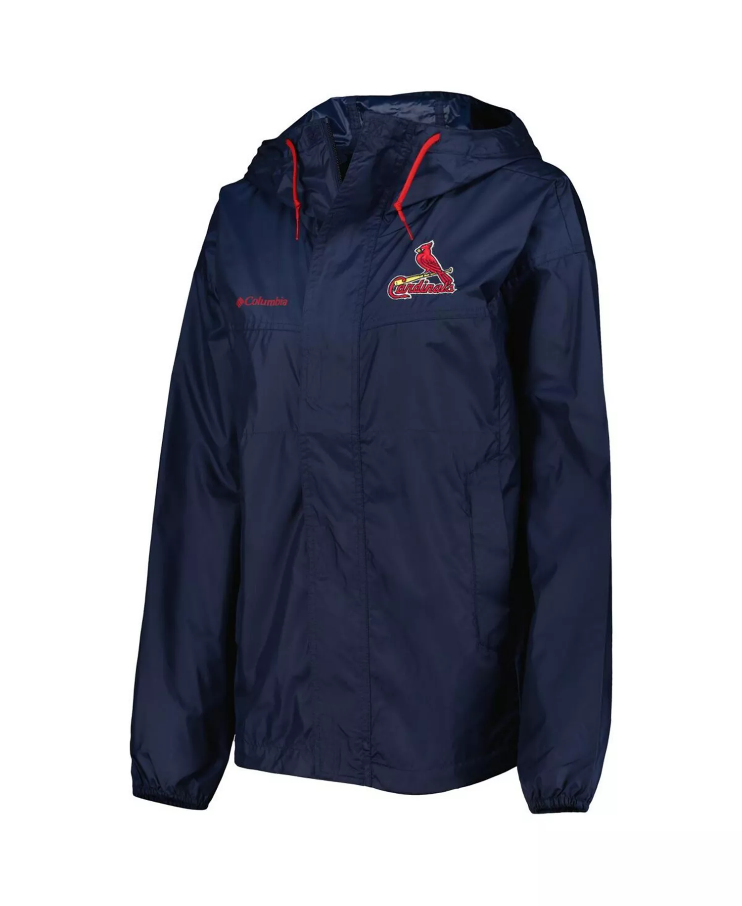 Women's Navy St. Louis Cardinals Flash Challenger Windbreaker Jacket - Navy - S