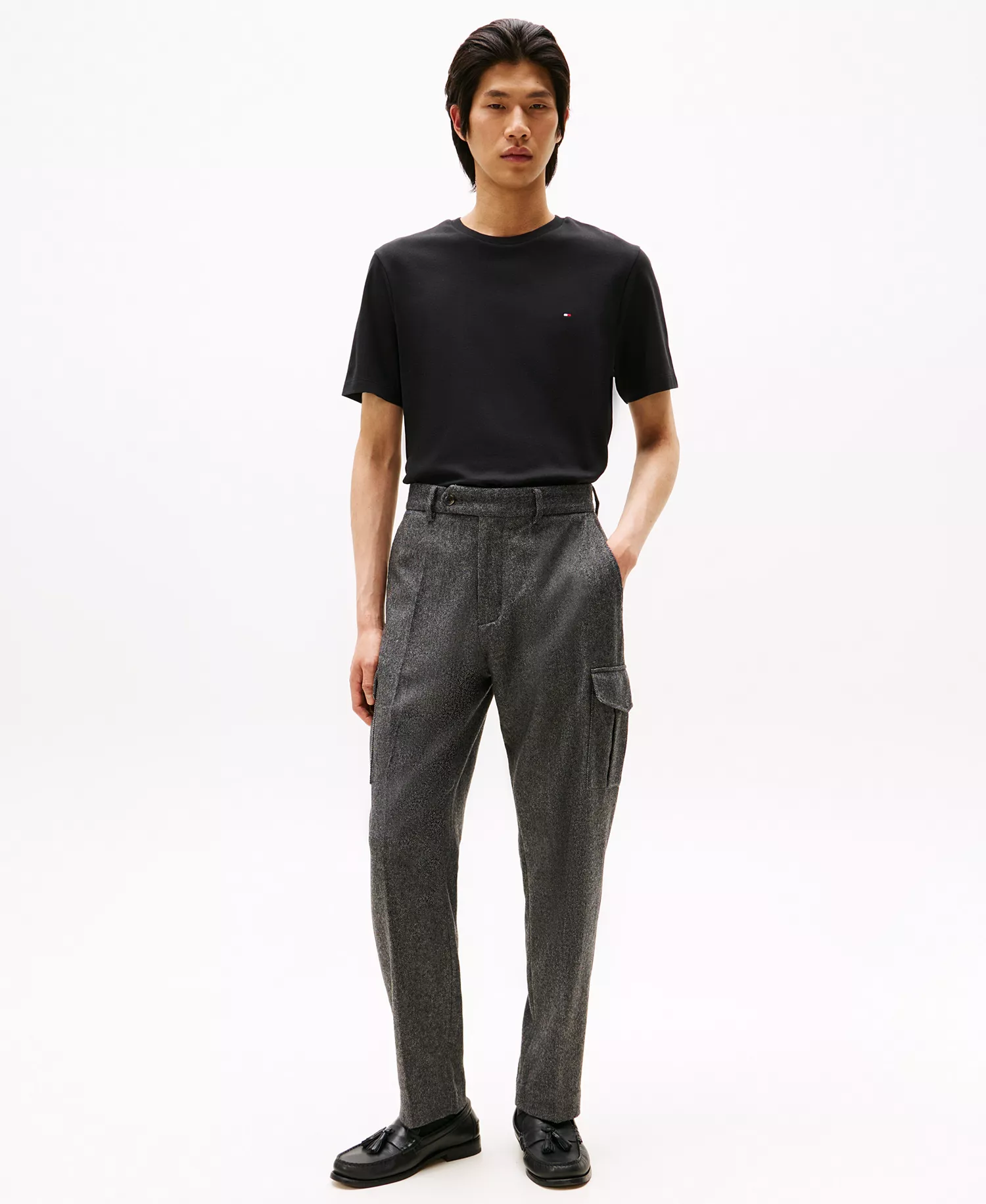 Men's Light Interlock T-Shirt - Black - M