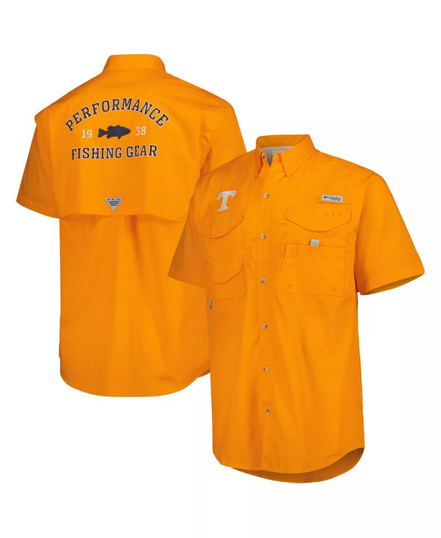 Men's Tennessee Orange Tennessee Volunteers Bonehead Button-Up Shirt - Tennessee Orange - L