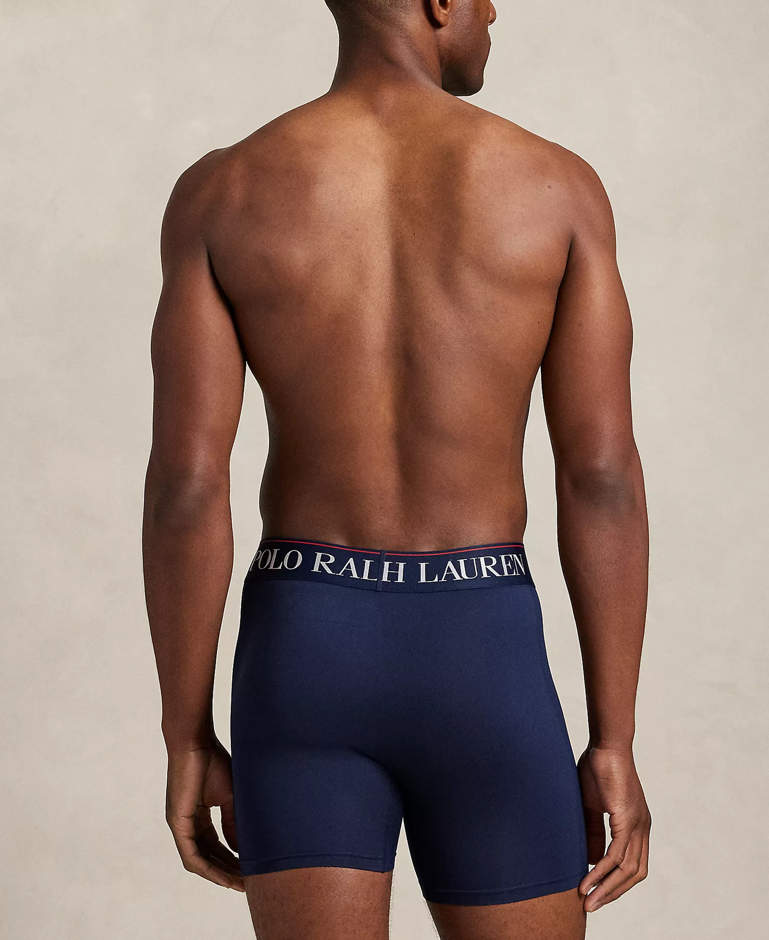 Men's 3-Pack 4D-Flex Cooling Microfiber Boxer Briefs - Cruise Navy/Red Tossed Emblem Print/Red - S