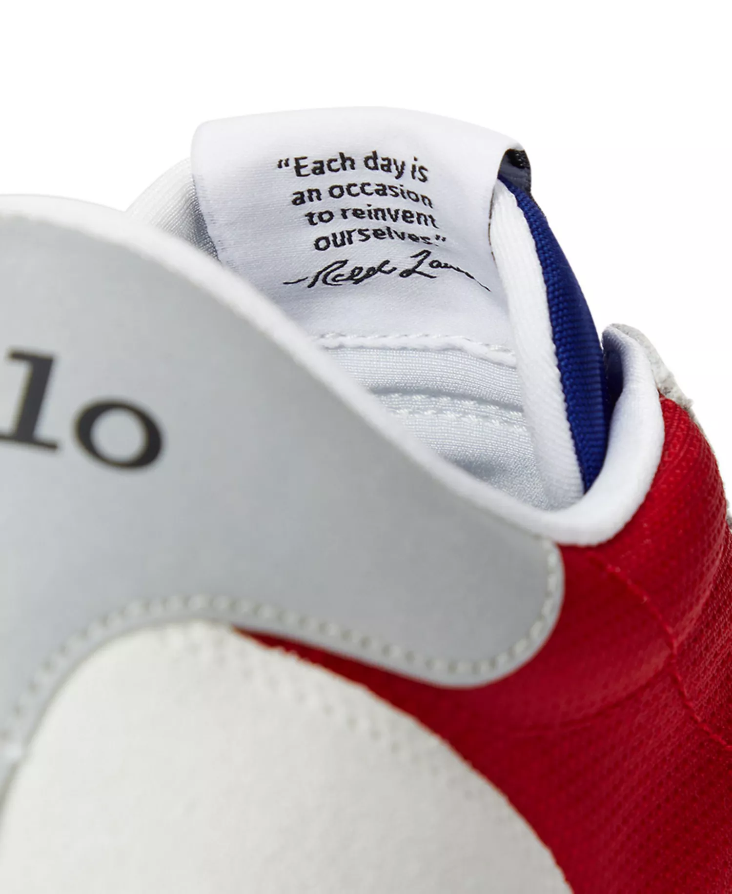 Men's Train 89 Suede & Oxford Sneaker - BIANCO/RED/ROYAL - 10