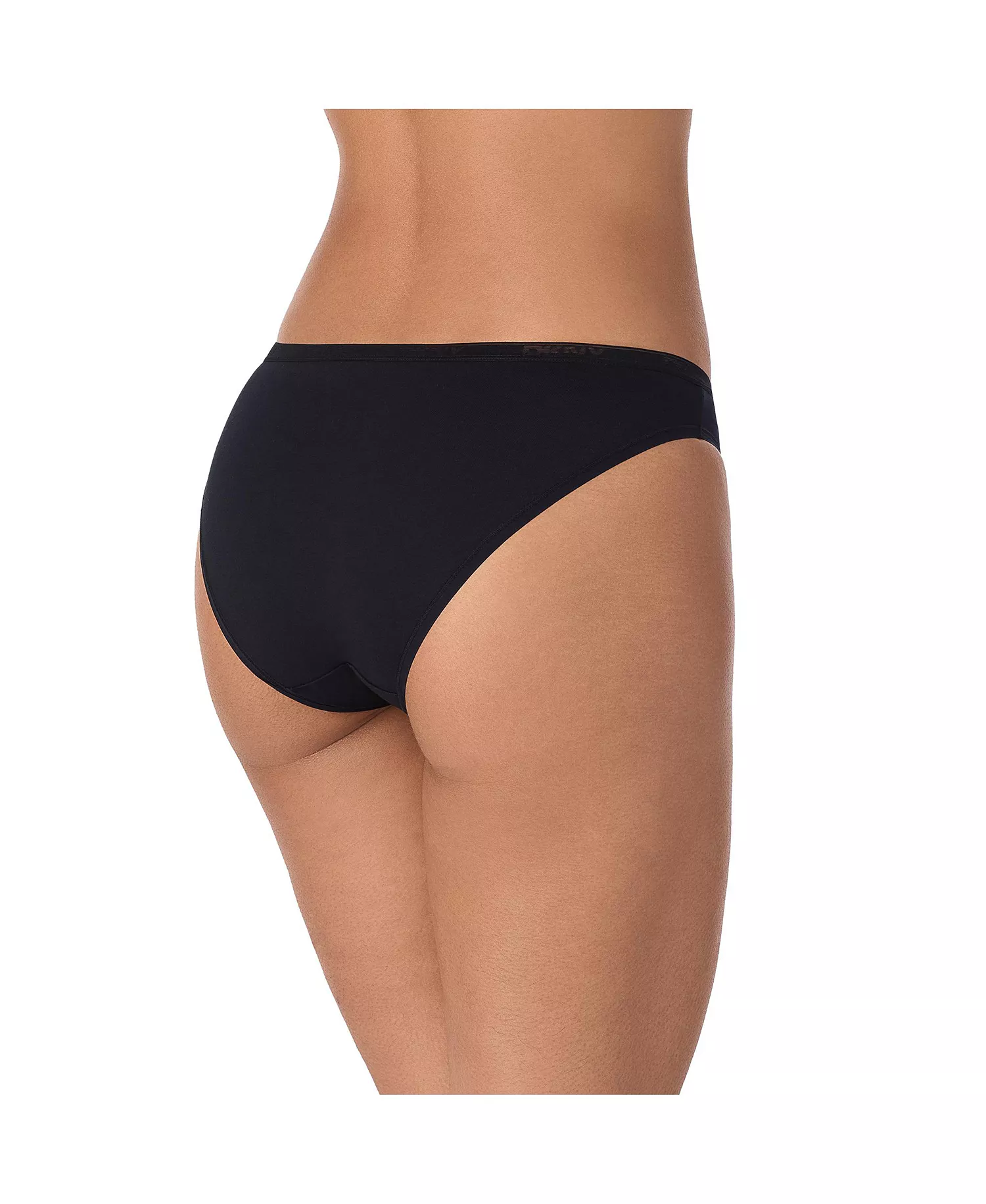 Women's Cotton Modal Bikini 3 Pack- DK8462P3 - Black White Navy - XL