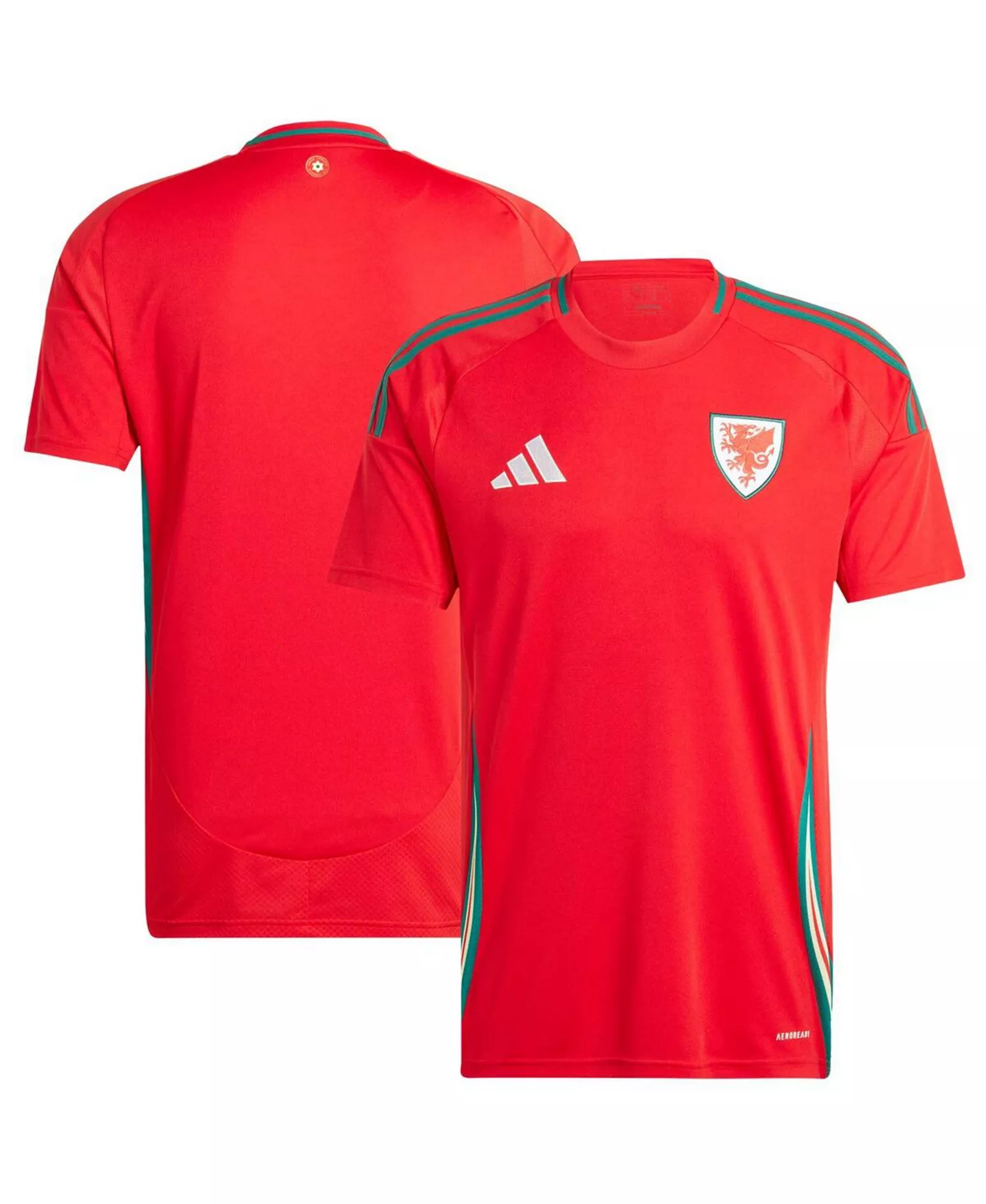 Men's Scarlet Wales National Team 2024 Home Replica Jersey - Scarlet - M