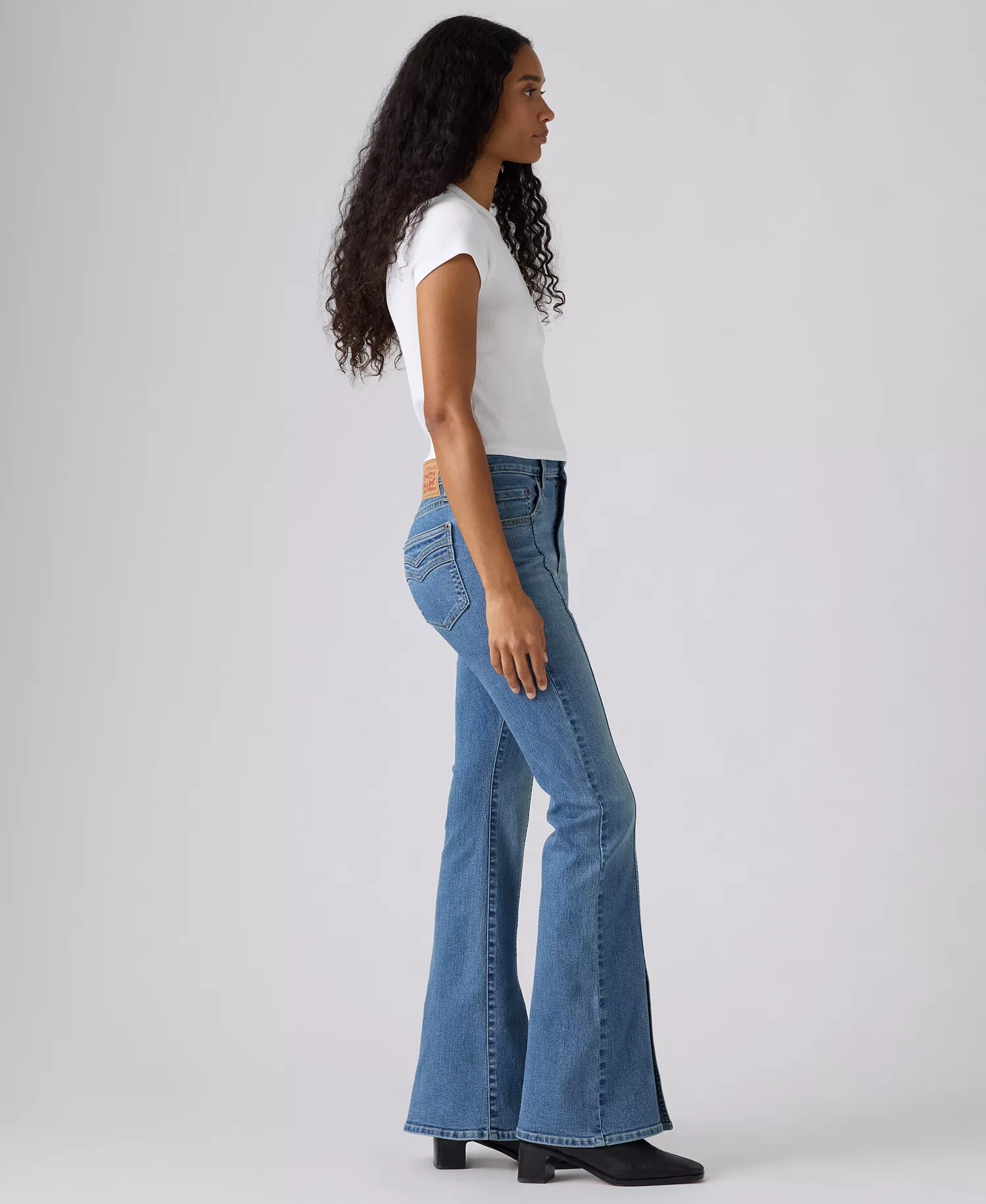 Women's 726 Split-Hem Flare Jeans - Camp Denim - 24