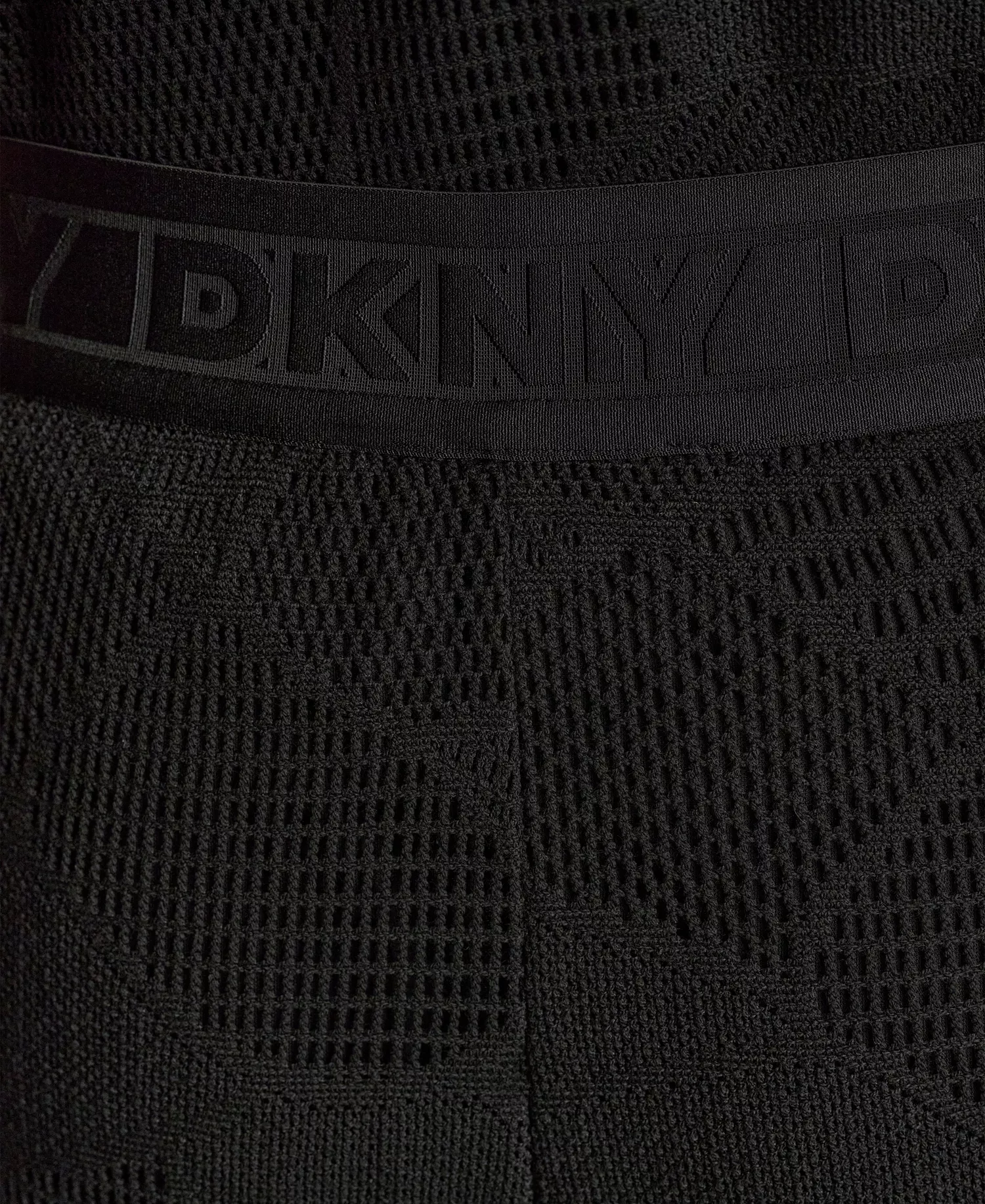 Women's Croton Lace Top and Croton Lace Skirt - Black - L