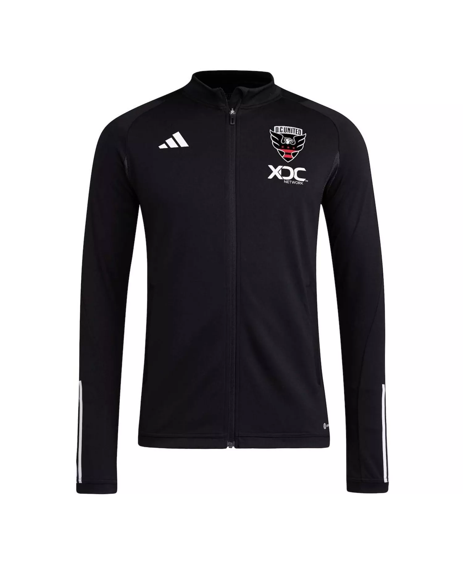 Men's Black D.C. United 2023 On-Field AEROREADY Full-Zip Training Top - Black - S