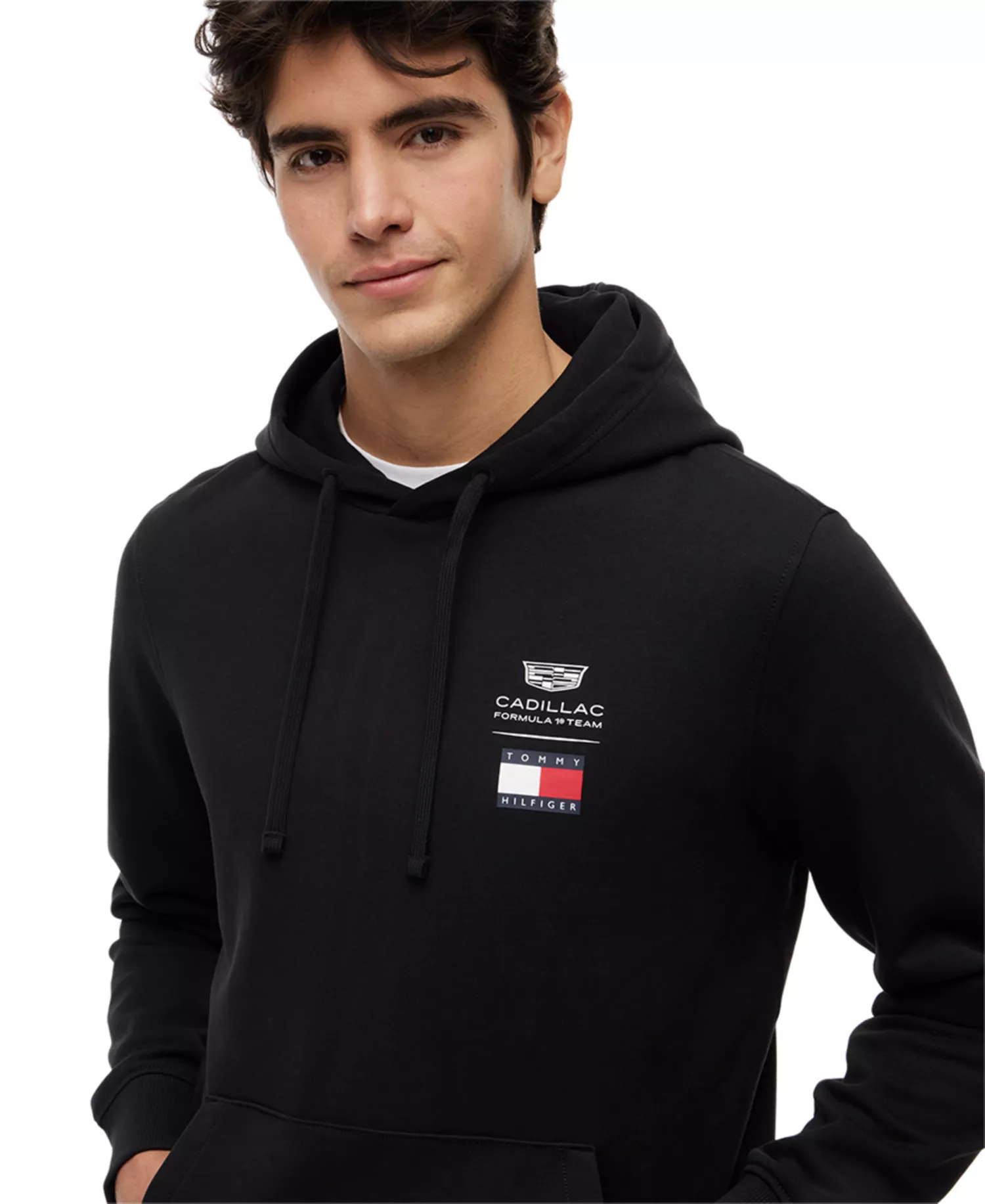 x Cadillac F1® Men's Logo Regular-Fit Hoodie - Black - M